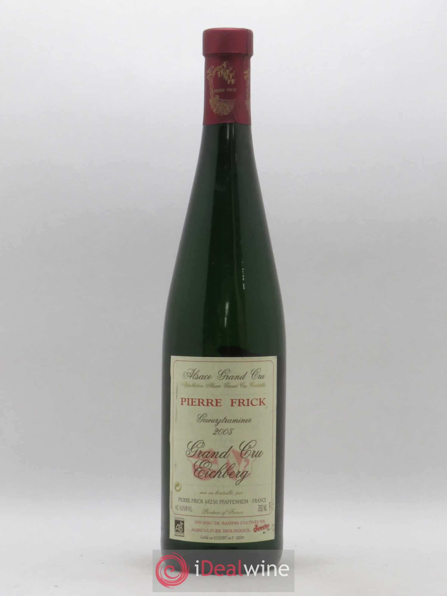 Gewurztraminer Grand Cru Eichberg Pierre Frick 2005 - Posten von 1 Flasche - 0