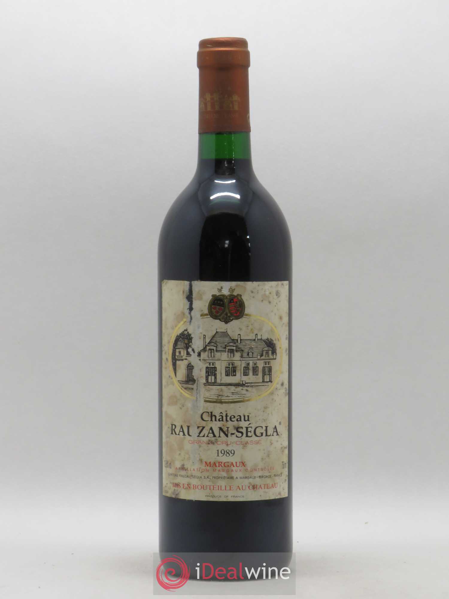 Château Rauzan Ségla Grand Cru Classé 1989 - Lot de 1 bouteille - 0