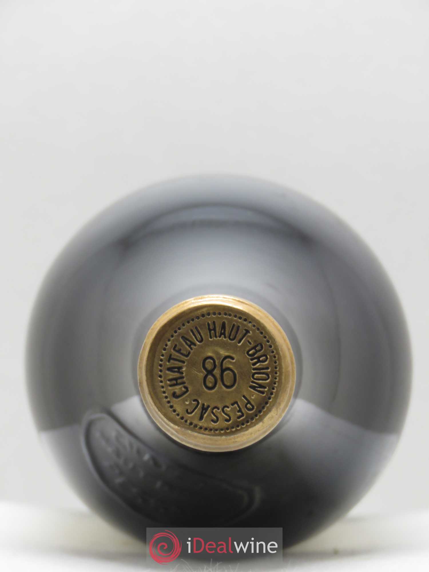 Château Haut Brion 1er Grand Cru Classé 1986 - Lot de 1 bouteille - 1