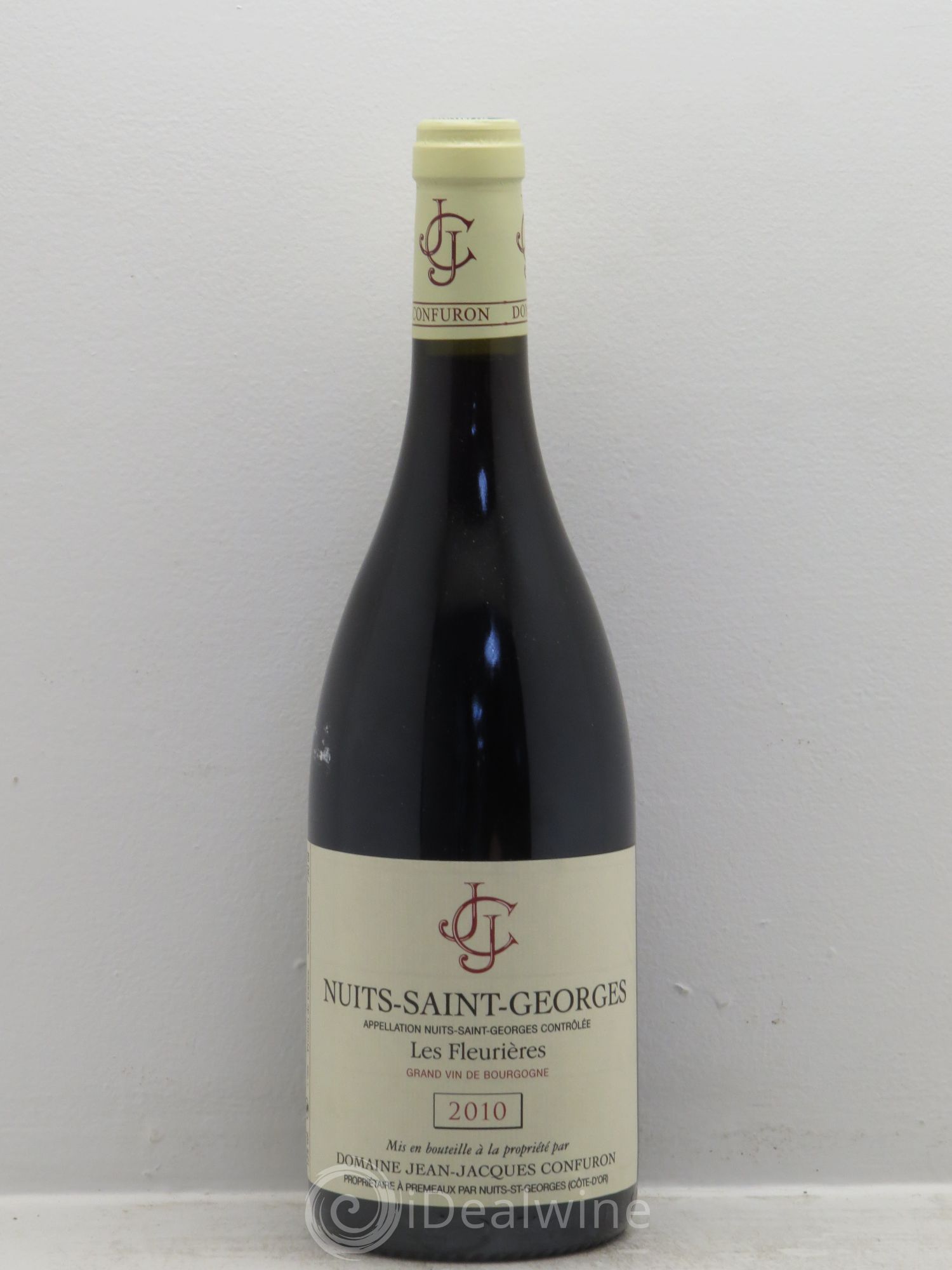 Nuits-Saint-Georges Les Fleurières - Jean Jacques Confuron 2010 - Posten von 1 Flasche - 0
