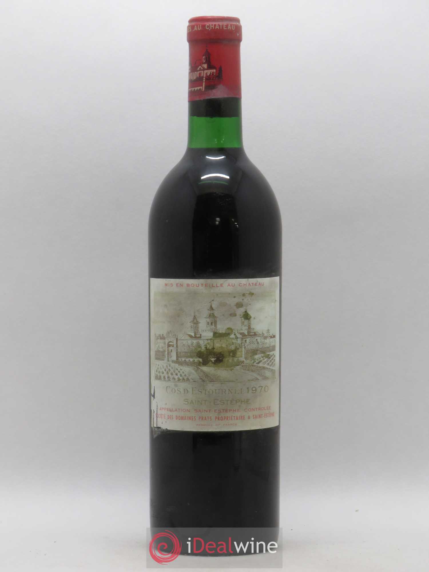 Cos d'Estournel 2ème Grand Cru Classé 1970 - Lot de 1 bouteille - 0