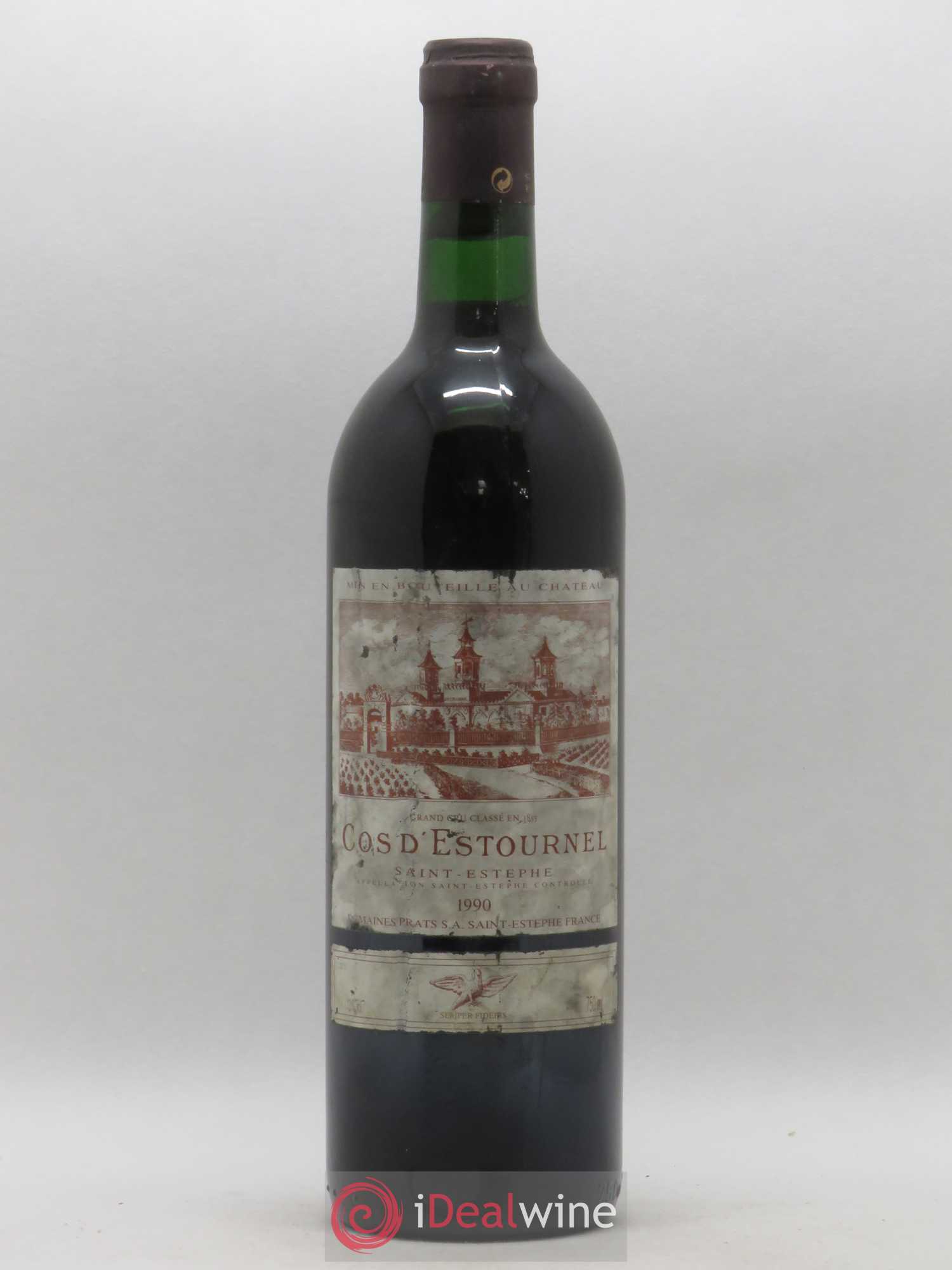 Cos d'Estournel 2ème Grand Cru Classé 1990 - Lot de 1 bouteille - 0