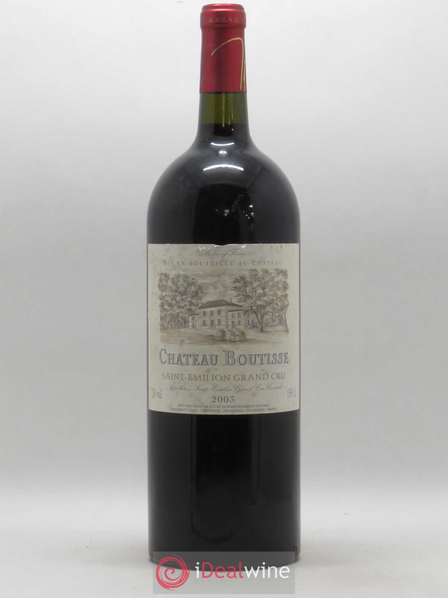Saint-Émilion Grand Cru Château Boutisse 2003 - Lot de 1 magnum - 0