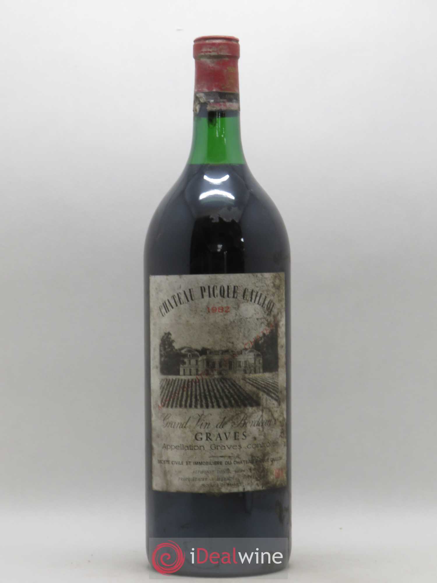 Château Picque Caillou 1982 - Lot de 1 magnum - 0