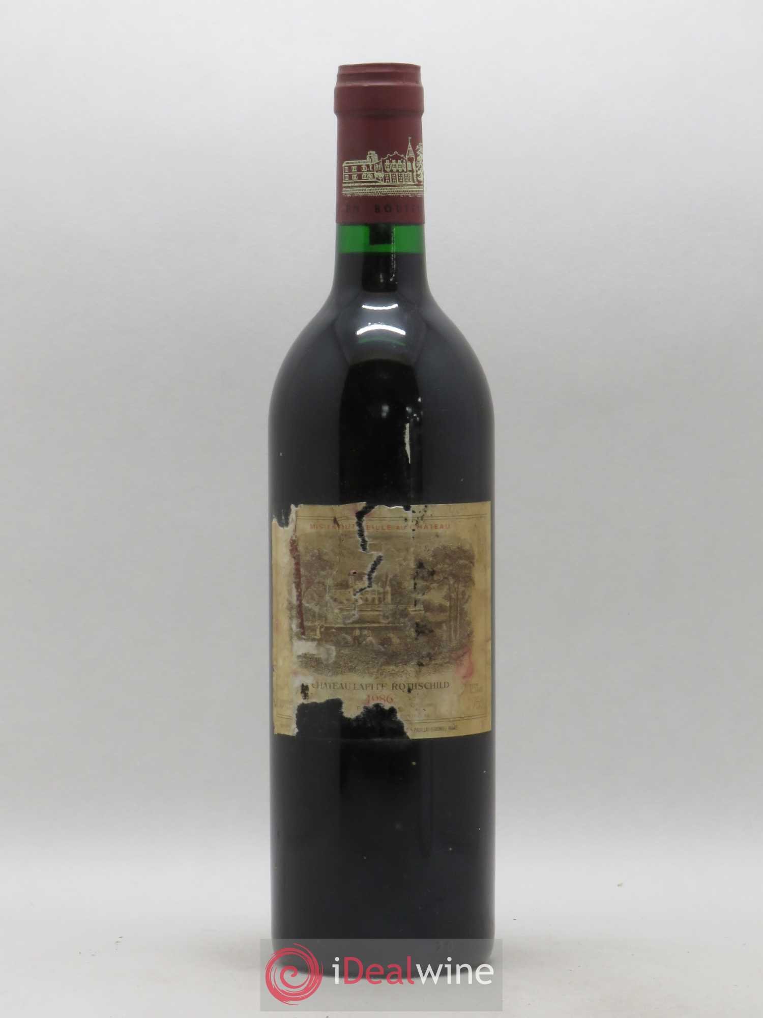Château Lafite Rothschild 1er Grand Cru Classé 1986 - Lot de 1 bouteille - 0