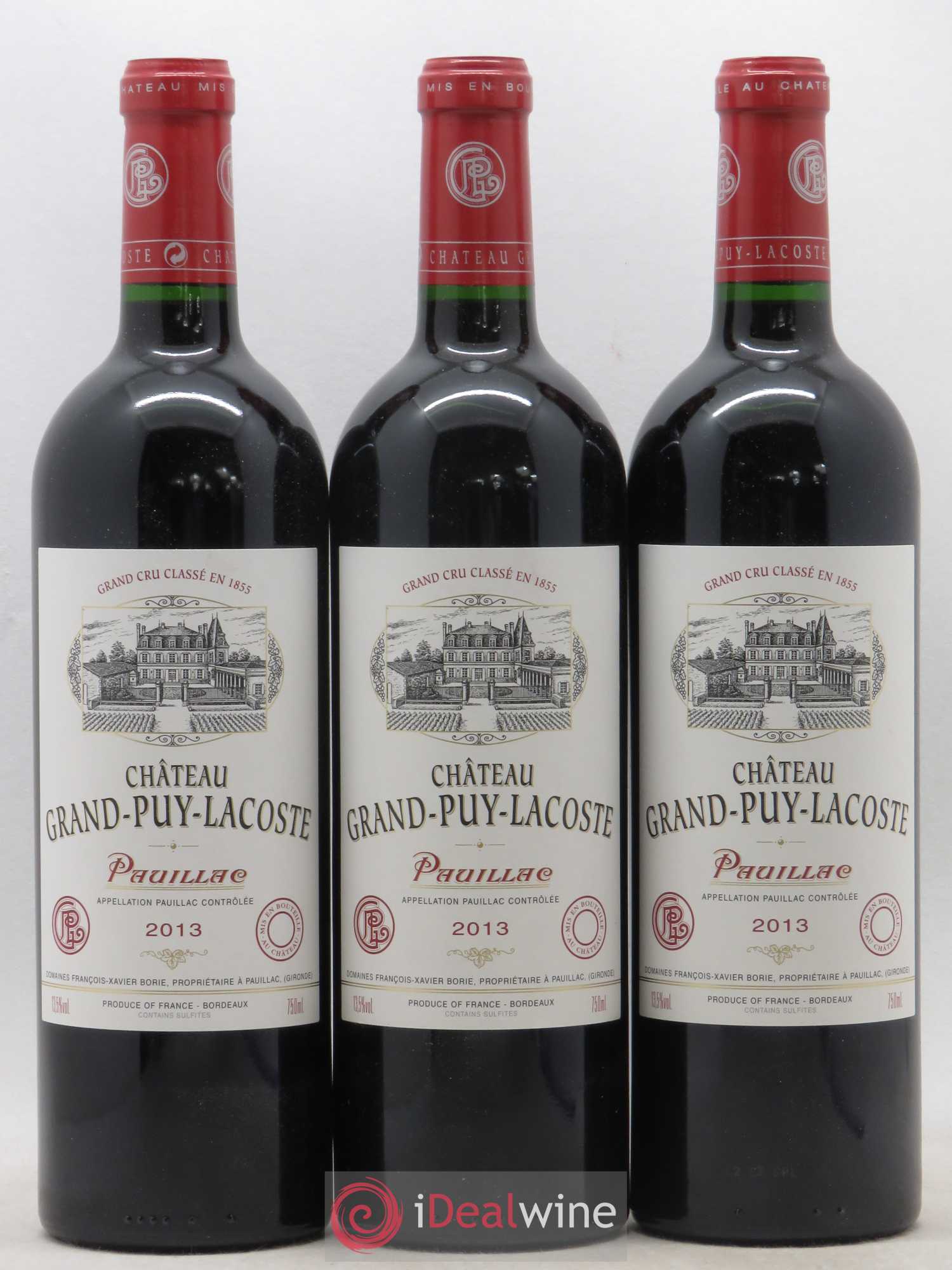 Château Grand Puy Lacoste 5ème Grand Cru Classé 2013 - Lot de 12 bouteilles - 2