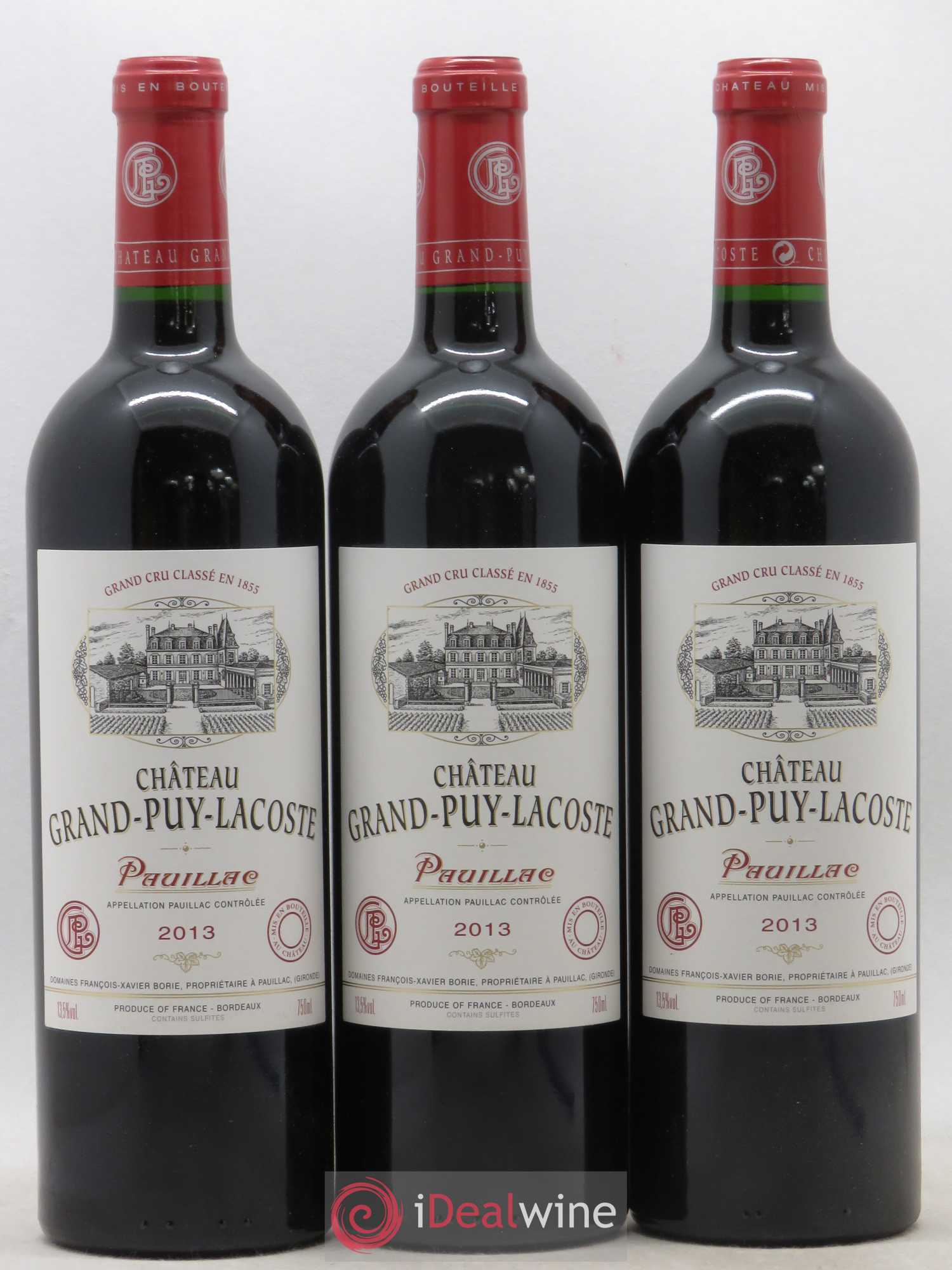 Château Grand Puy Lacoste 5ème Grand Cru Classé 2013 - Lot de 12 bouteilles - 4