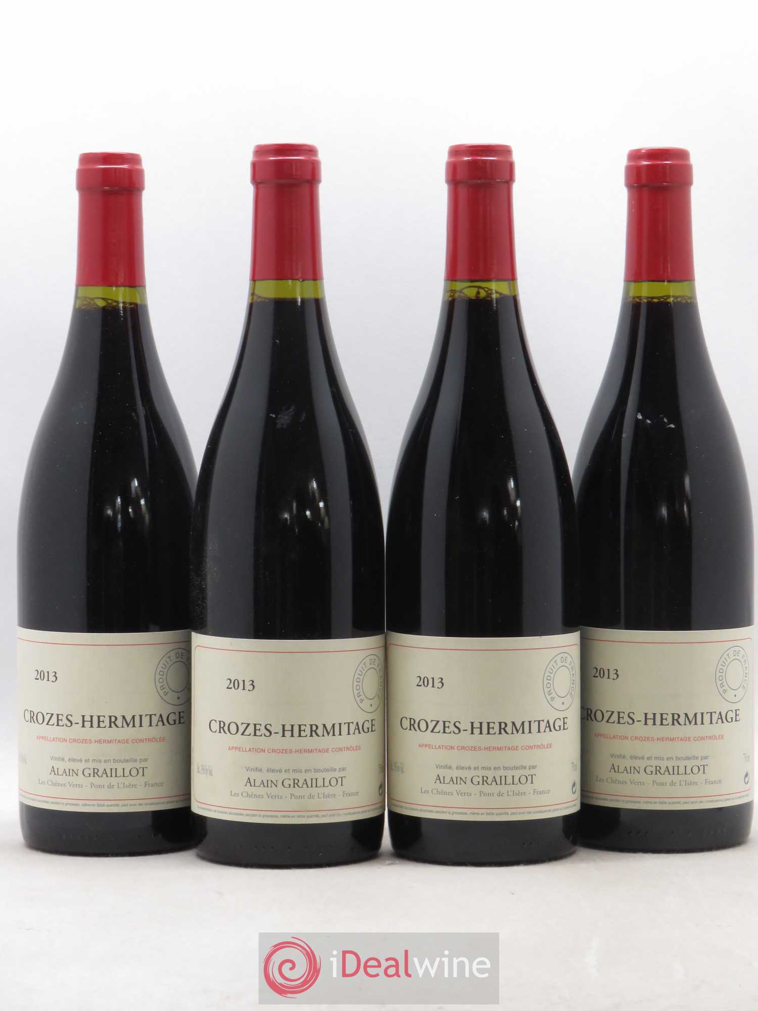 Crozes-Hermitage Domaine Graillot 2013 - Lot de 4 bouteilles - 0