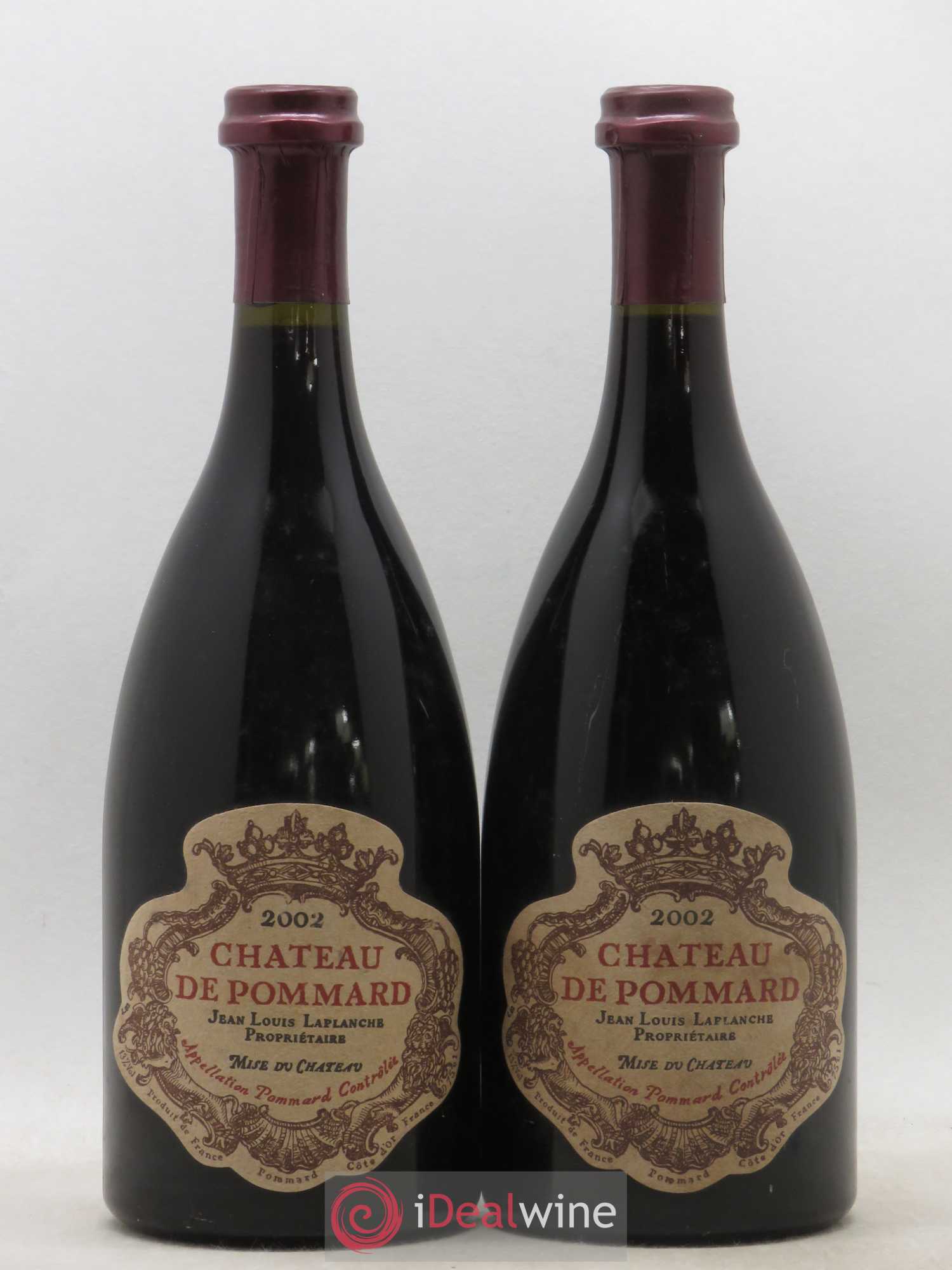Pommard Château de Pommard 2002 - Lot de 2 bouteilles - 0