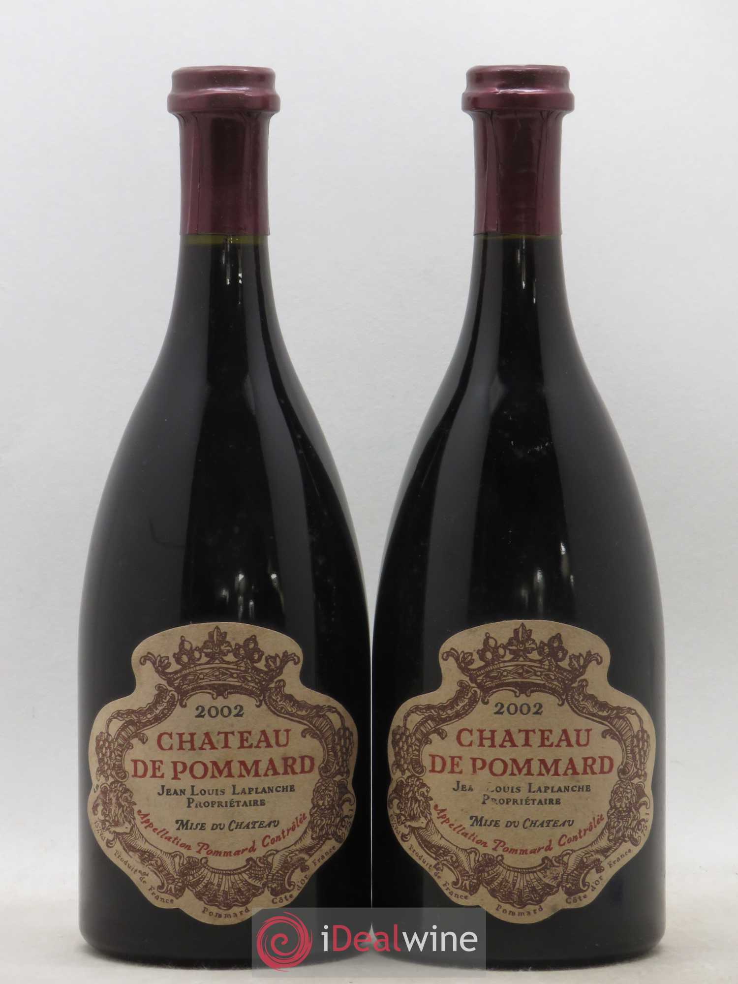 Pommard Château de Pommard 2002 - Lot de 2 bouteilles - 0