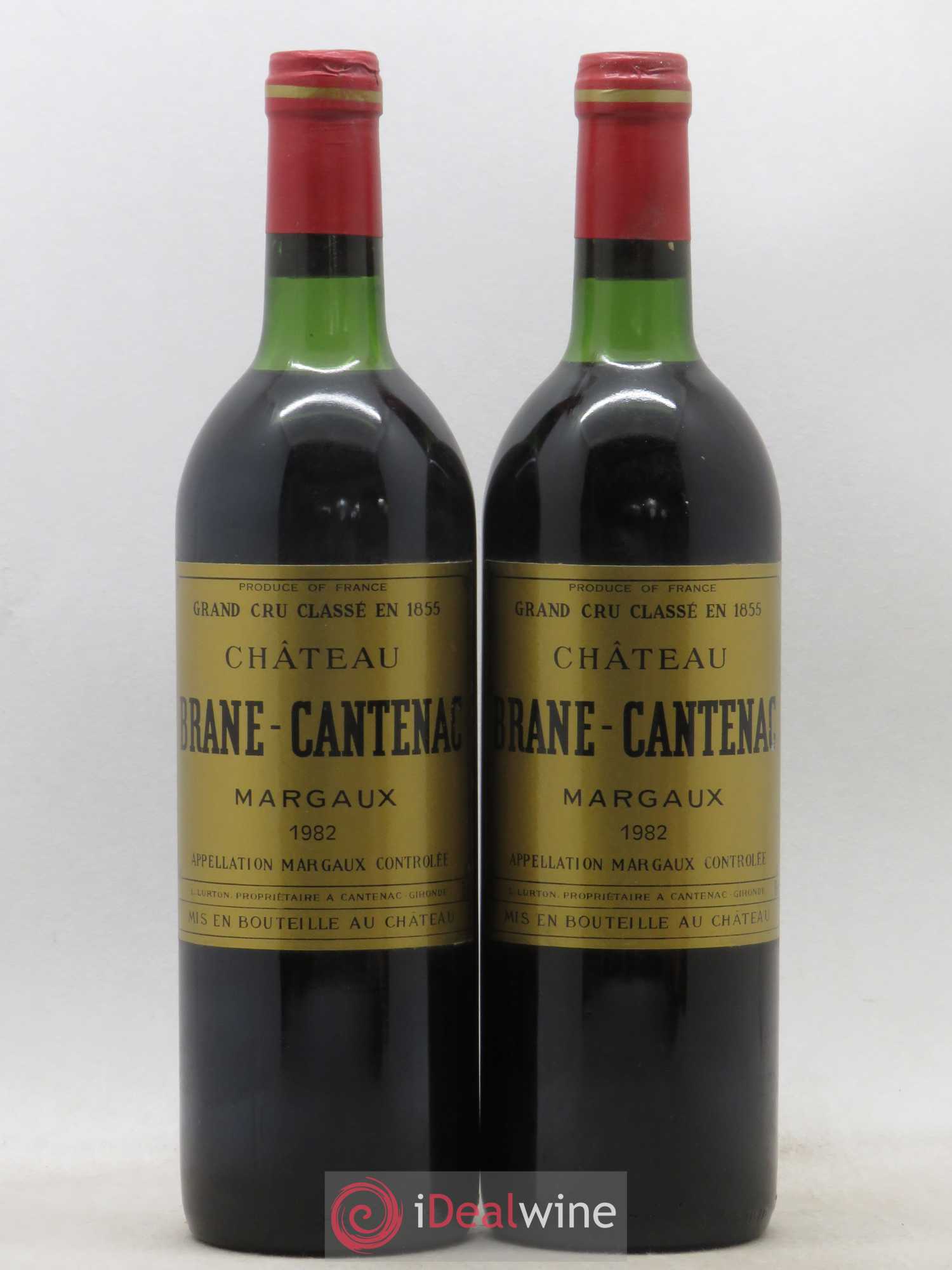 Château Brane Cantenac 2ème Grand Cru Classé 1996 - Lotto di 2 bottiglie - 0