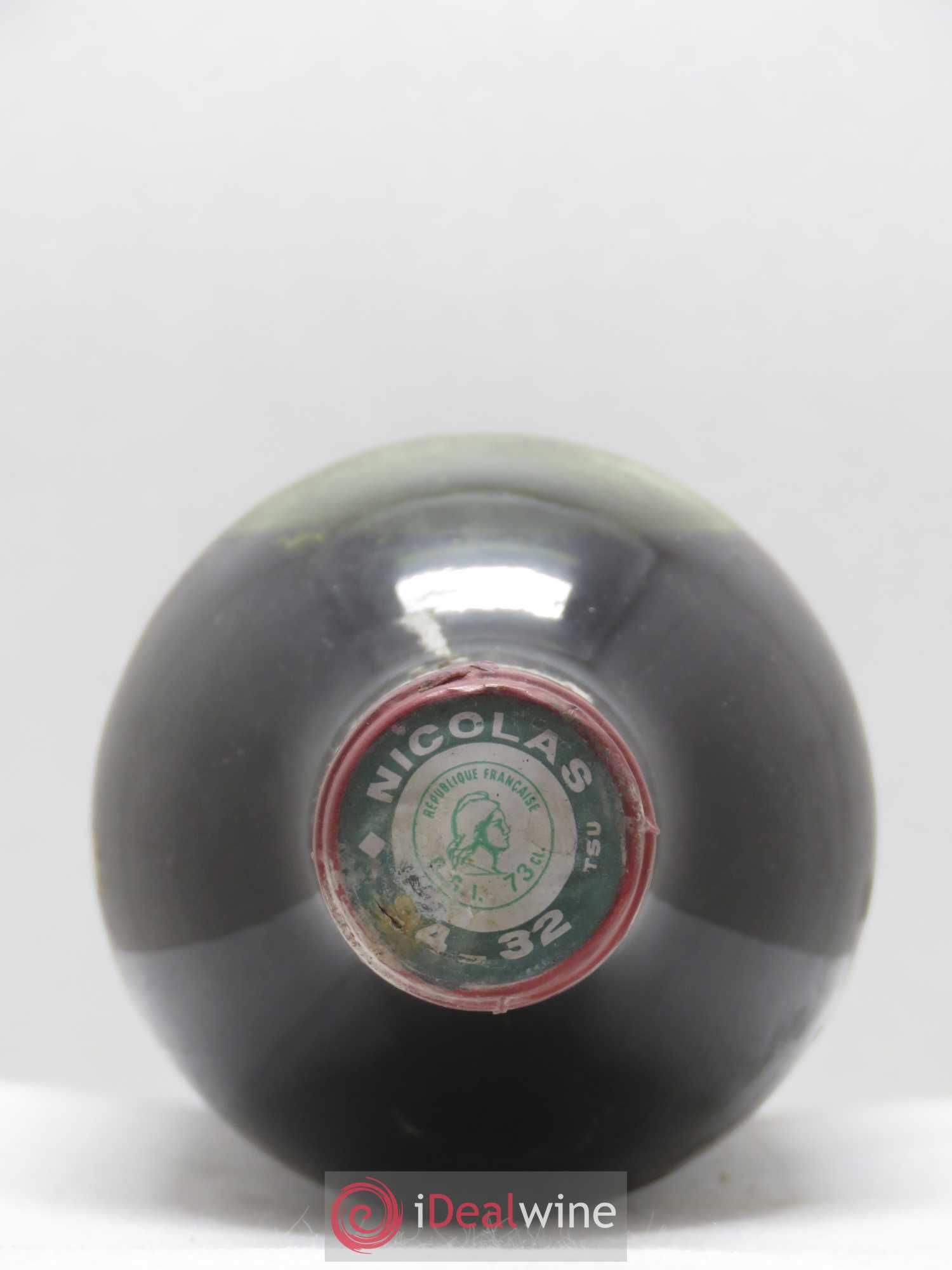 Château Pichon Longueville Comtesse de Lalande 2ème Grand Cru Classé Réserve Nicolas 1953 - Lot de 1 bouteille - 1