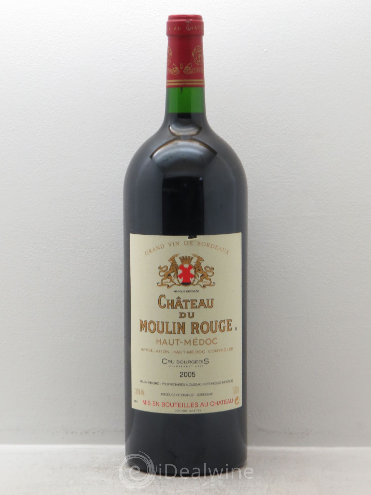 Château du Moulin Rouge Cru Bourgeois 2005 - Lot de 6 magnums - 0