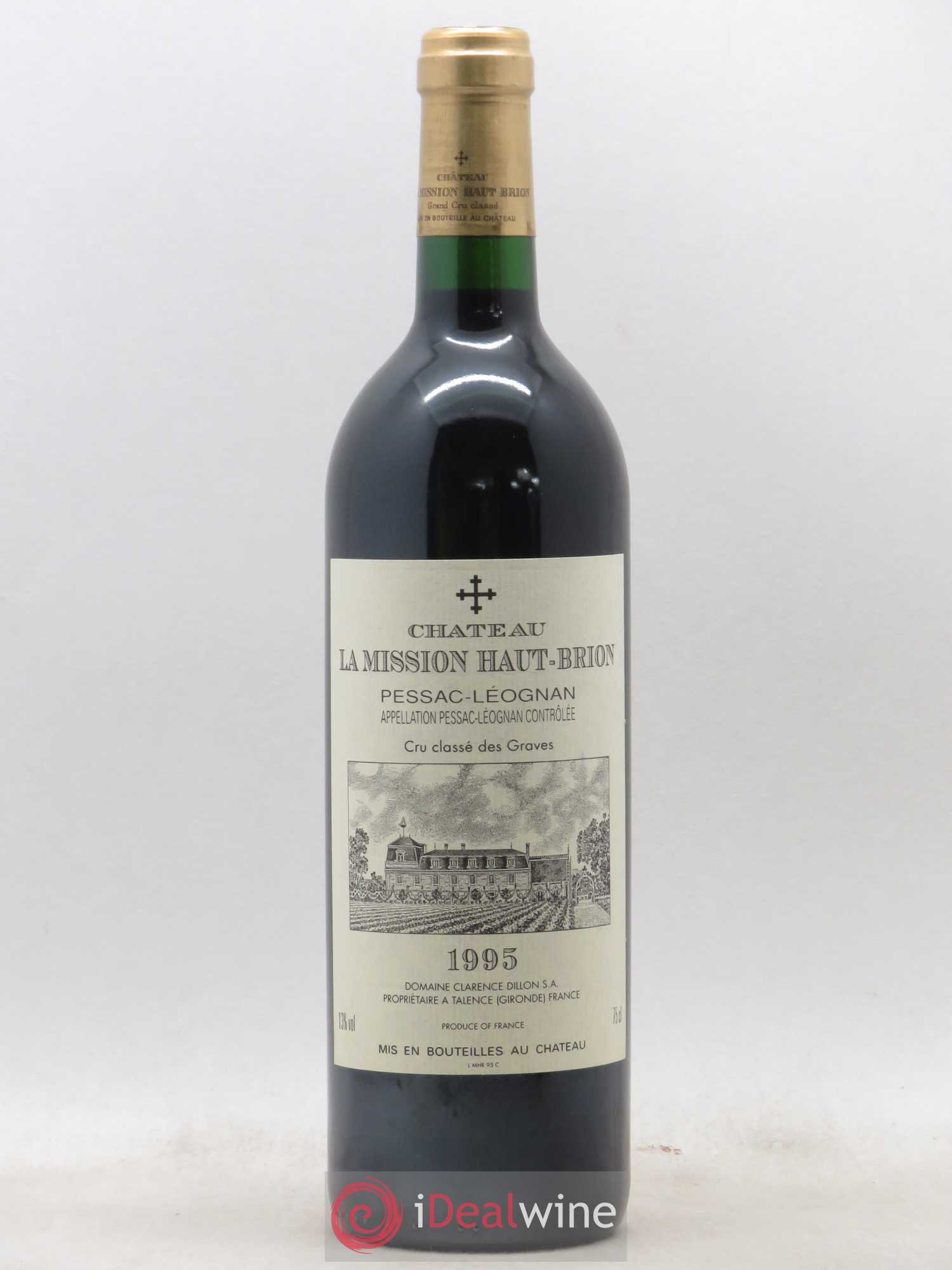 Château la Mission Haut-Brion Cru Classé de Graves 1995 - Lot de 1 bouteille - 0