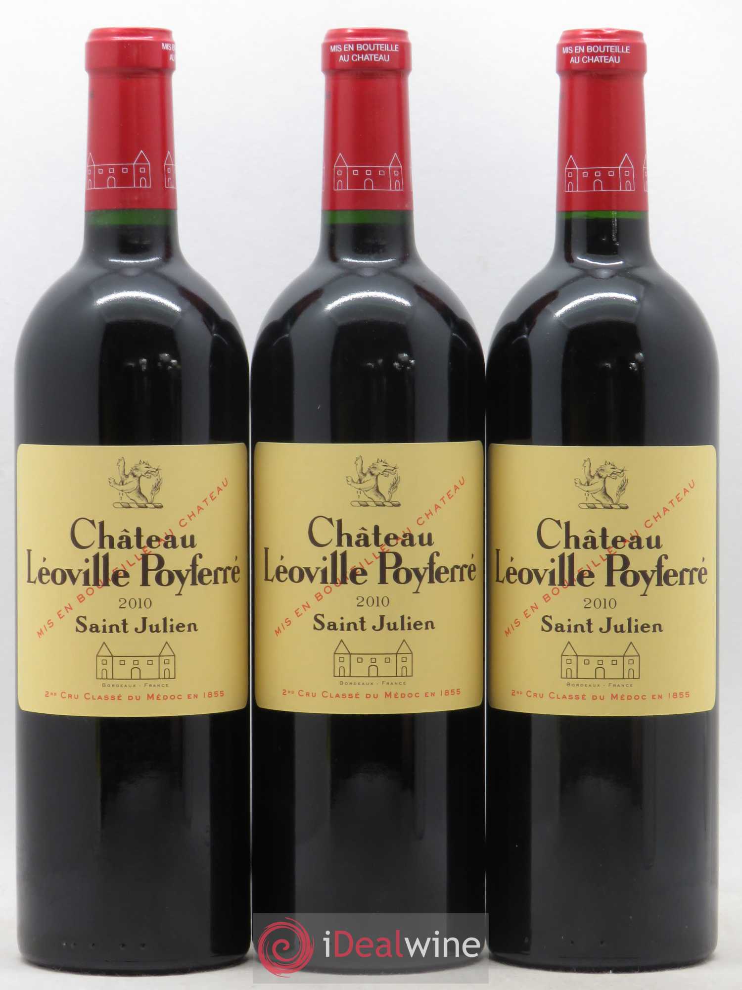 Château Léoville Poyferré 2ème Grand Cru Classé 2010 - Lot de 12 bouteilles - 4
