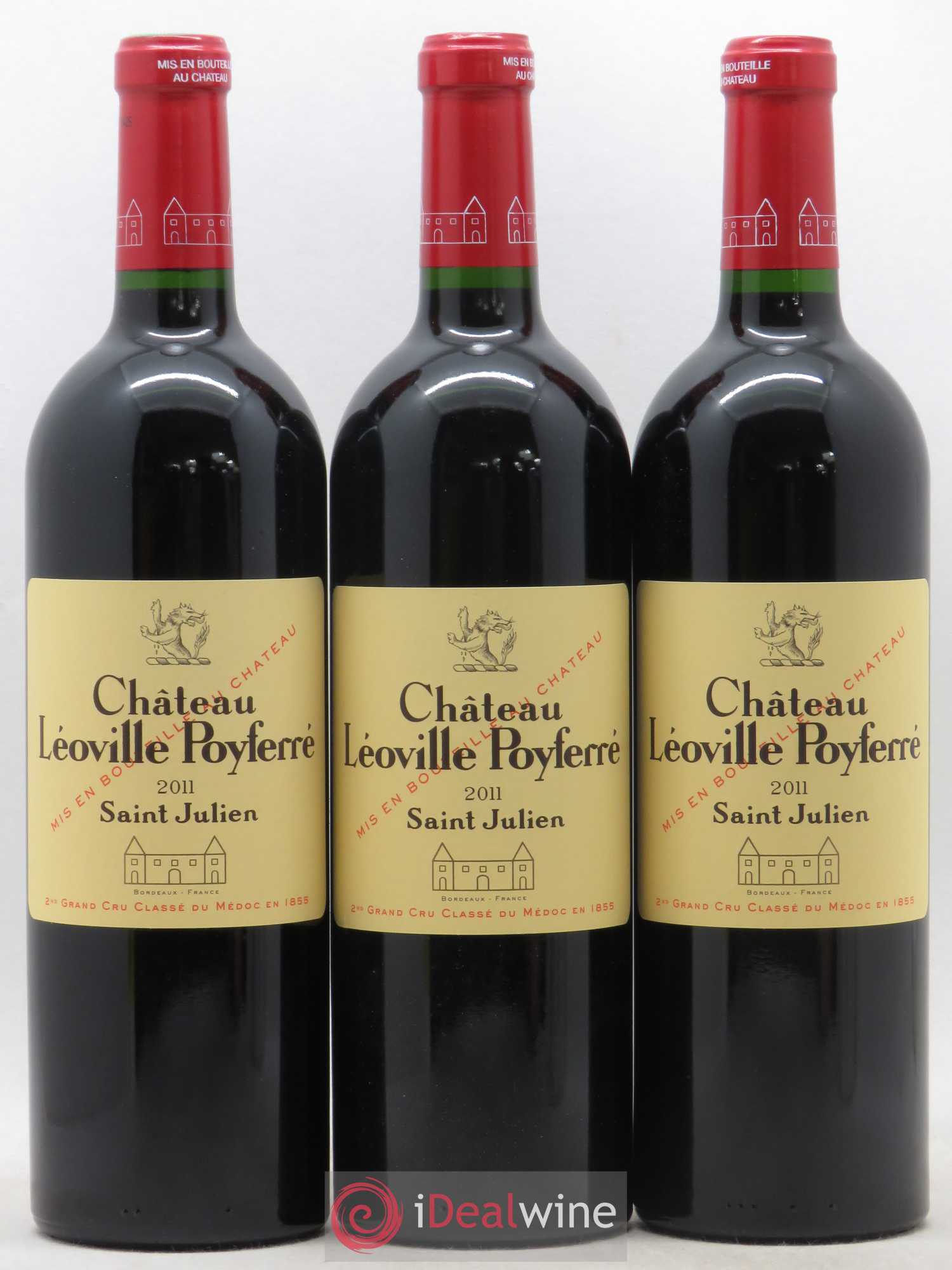 Château Léoville Poyferré 2ème Grand Cru Classé 2011 - Lot de 12 bouteilles - 2