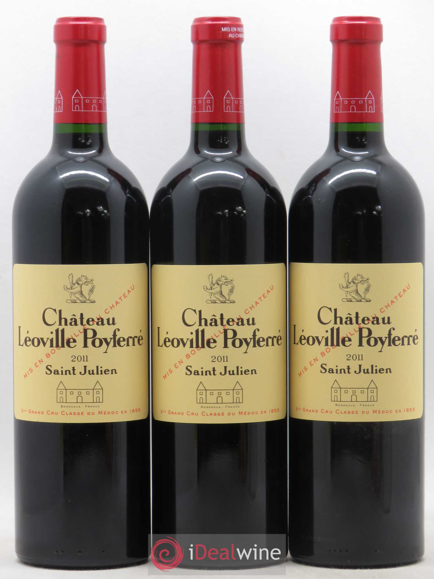 Château Léoville Poyferré 2ème Grand Cru Classé 2011 - Lot de 12 bouteilles - 3
