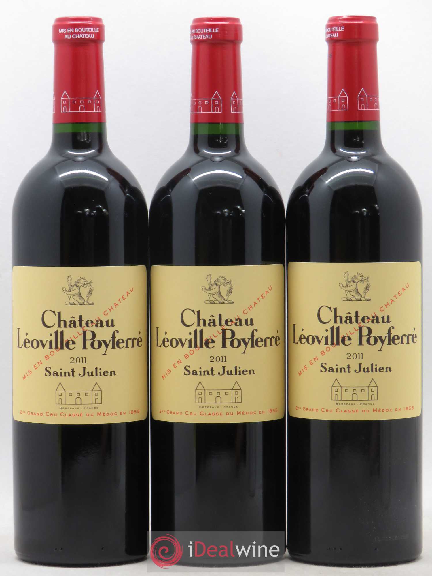 Château Léoville Poyferré 2ème Grand Cru Classé 2011 - Lot de 12 bouteilles - 4