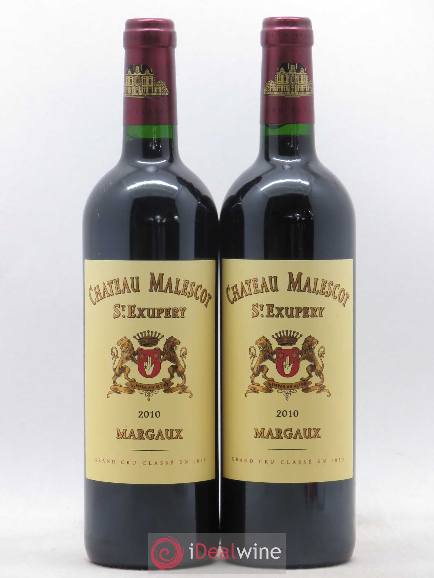 Château Malescot Saint-Exupéry 3ème Grand Cru Classé 2010 - Lot de 2 bouteilles - 0