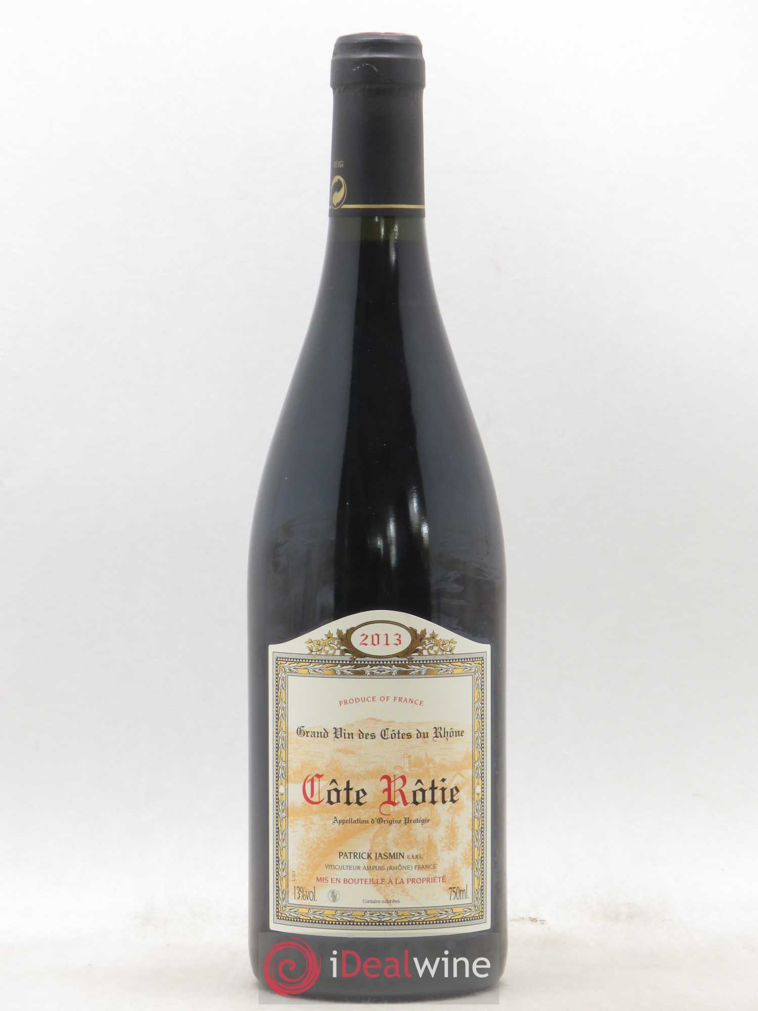Côte-Rôtie Jasmin (Domaine) 2013 - Lot de 1 bouteille - 0