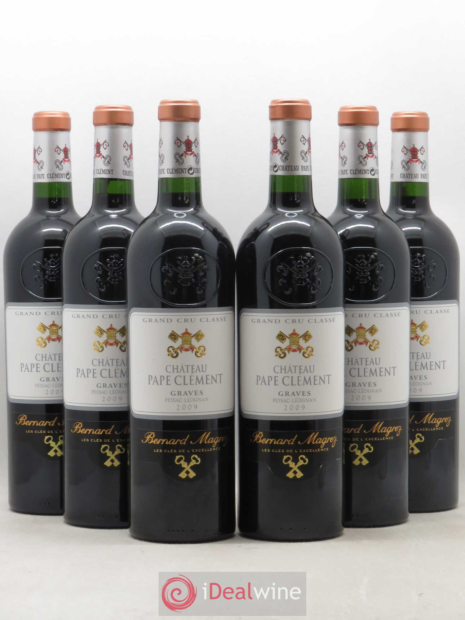 Château Pape Clément Cru Classé de Graves 2009 - Lot de 6 bouteilles - 0