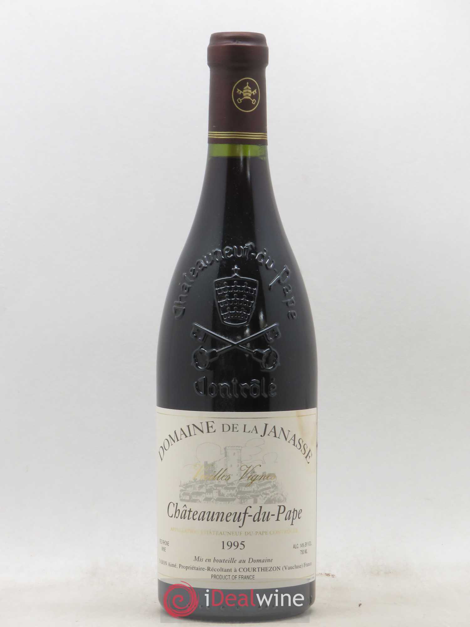 Châteauneuf-du-Pape Cuvée Vieilles Vignes La Janasse (Domaine de) 1995 - Lot de 1 bouteille - 0