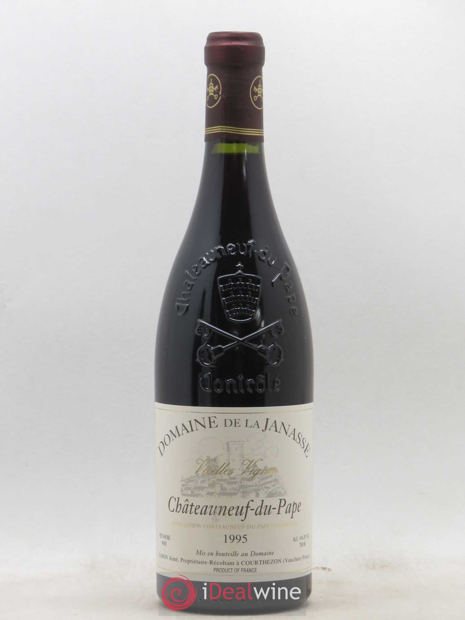 Châteauneuf-du-Pape Cuvée Vieilles Vignes La Janasse (Domaine de) 1995 - Lot de 1 bouteille - 0