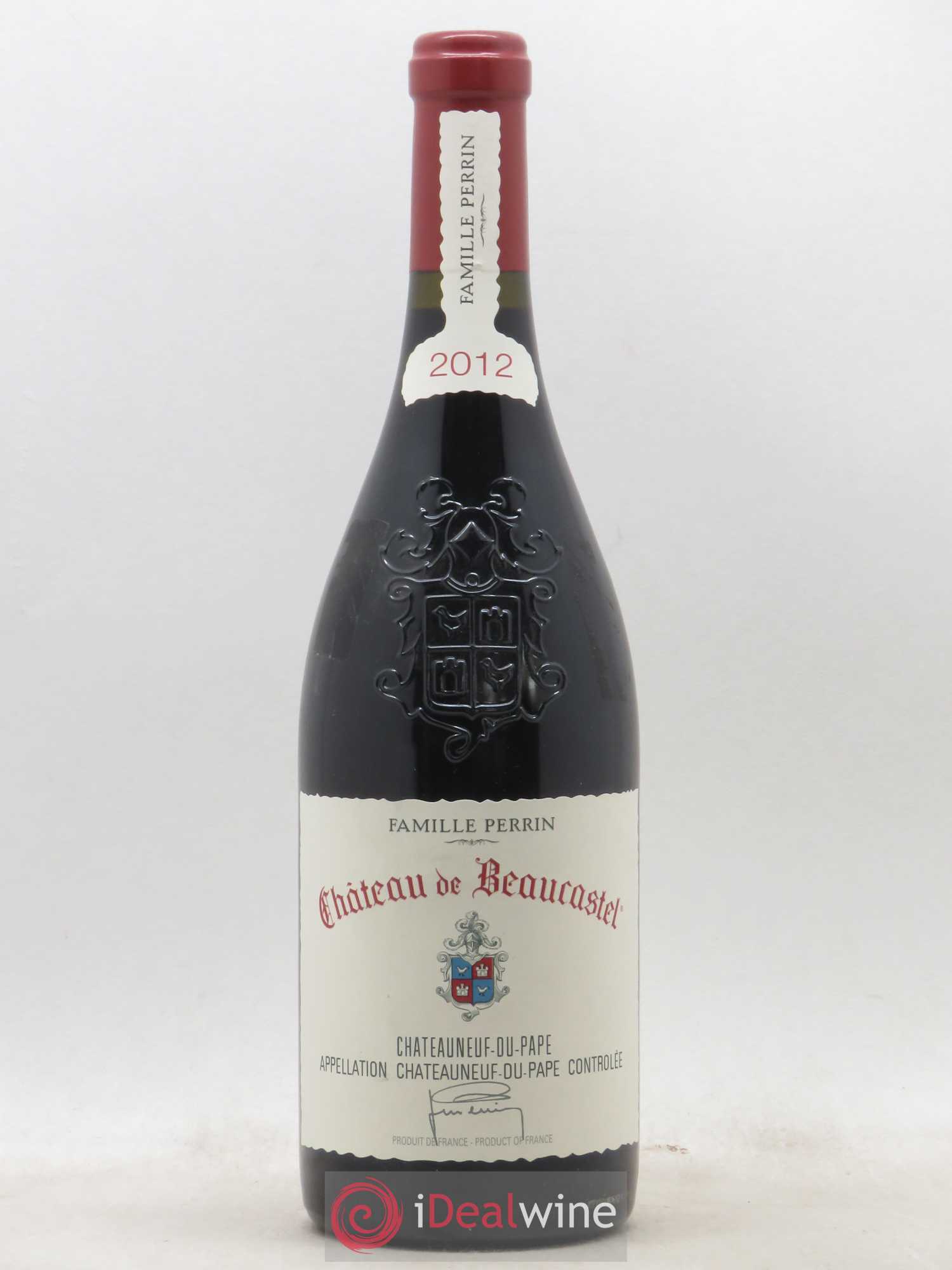 Châteauneuf-du-Pape Château de Beaucastel Famille Perrin 2012 - Lot de 1 bouteille - 0