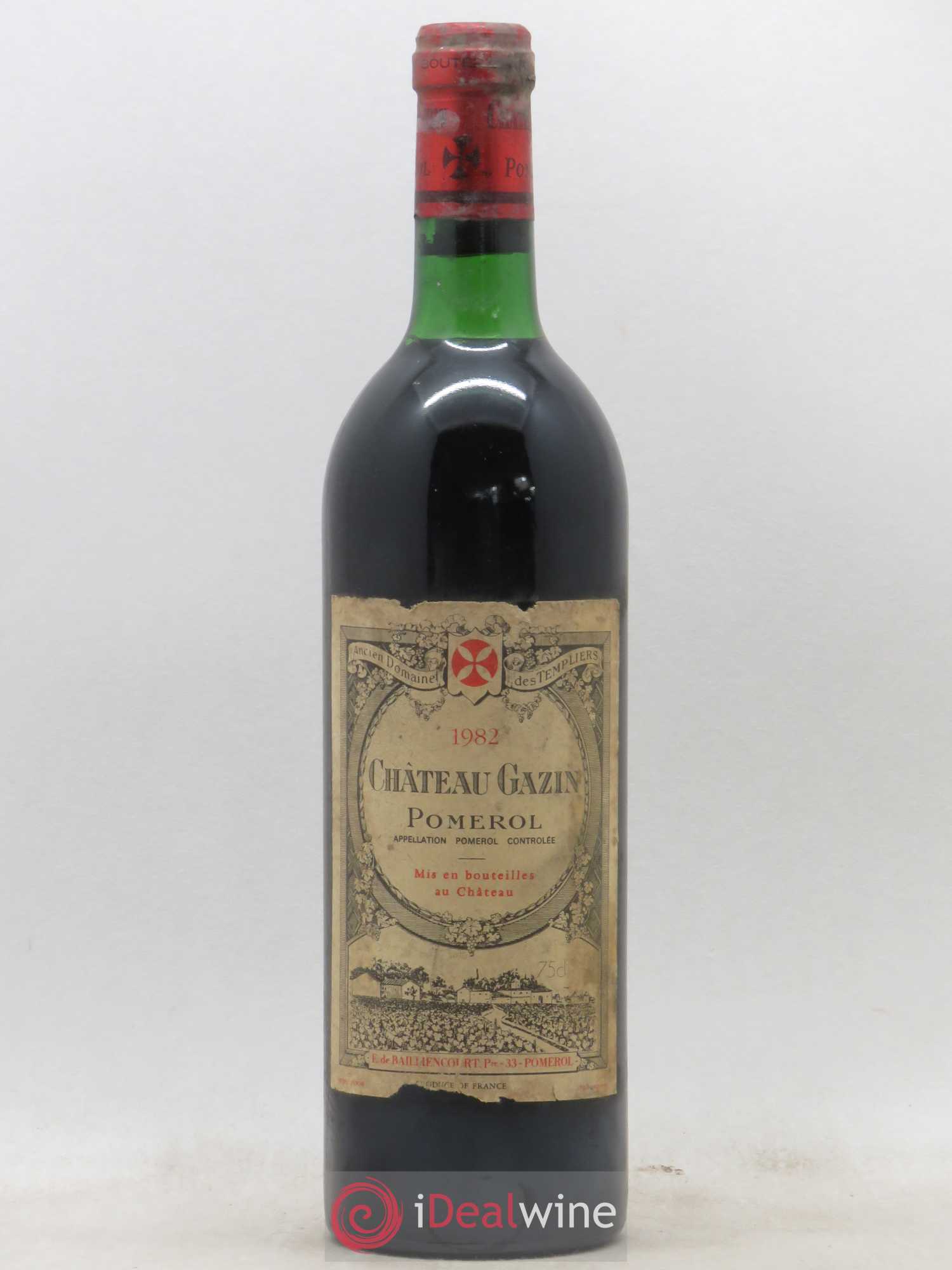 Château Gazin 1982 - Lot de 1 bouteille - 0