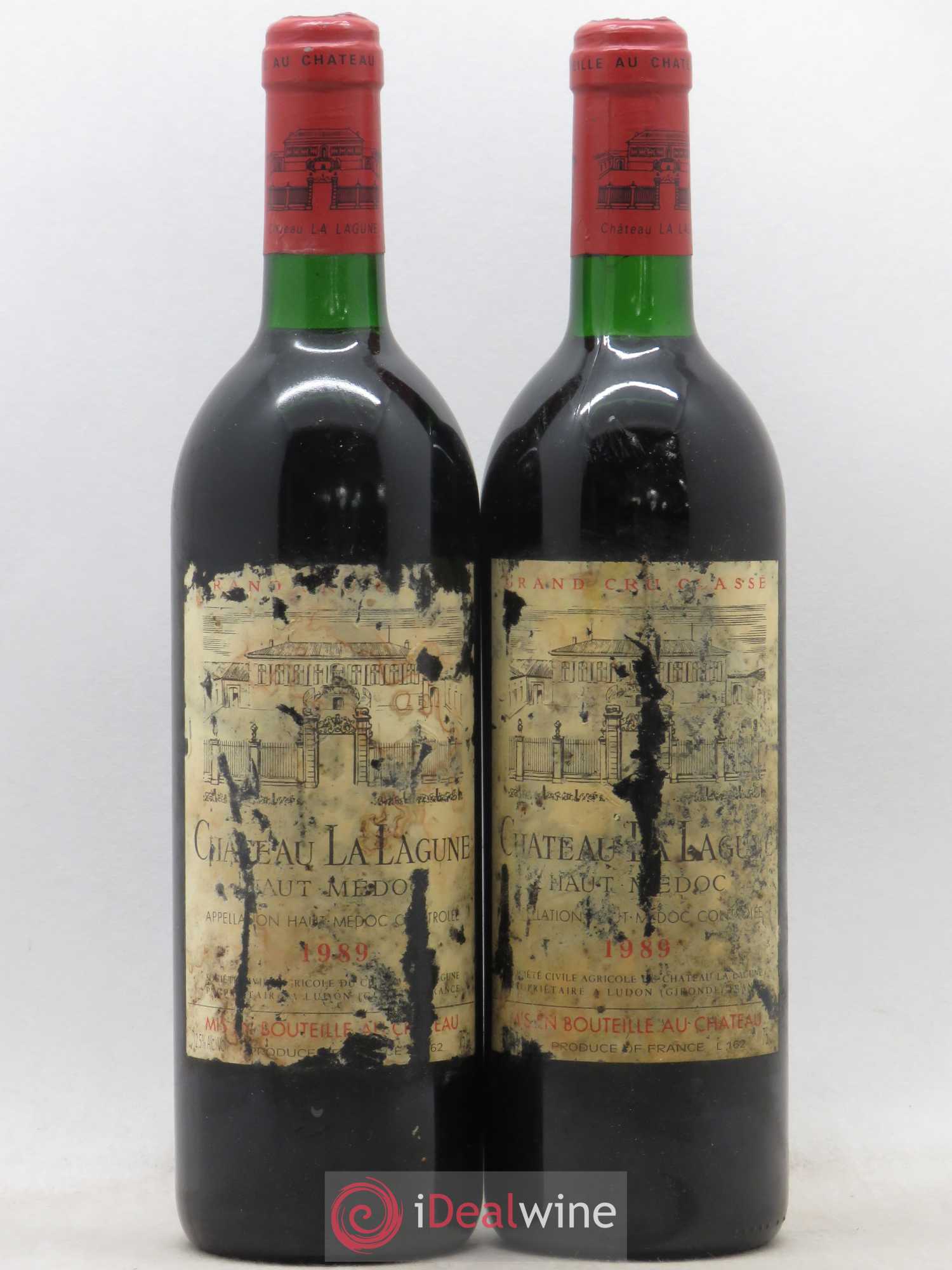 Château la Lagune 3ème Grand Cru Classé 1989 - Lot de 2 bouteilles - 0