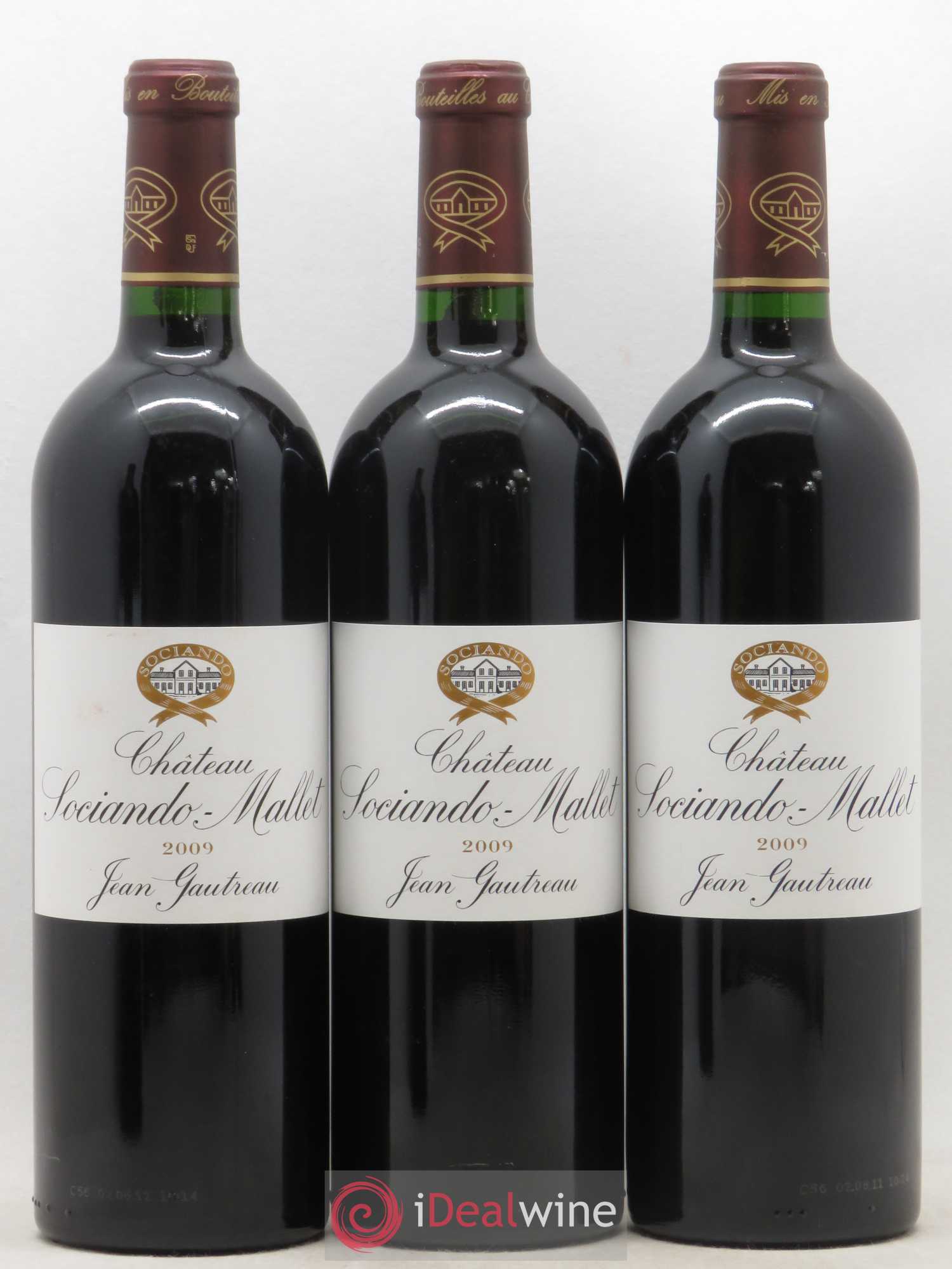 Château Sociando Mallet 2009 - Lot de 12 bouteilles - 2