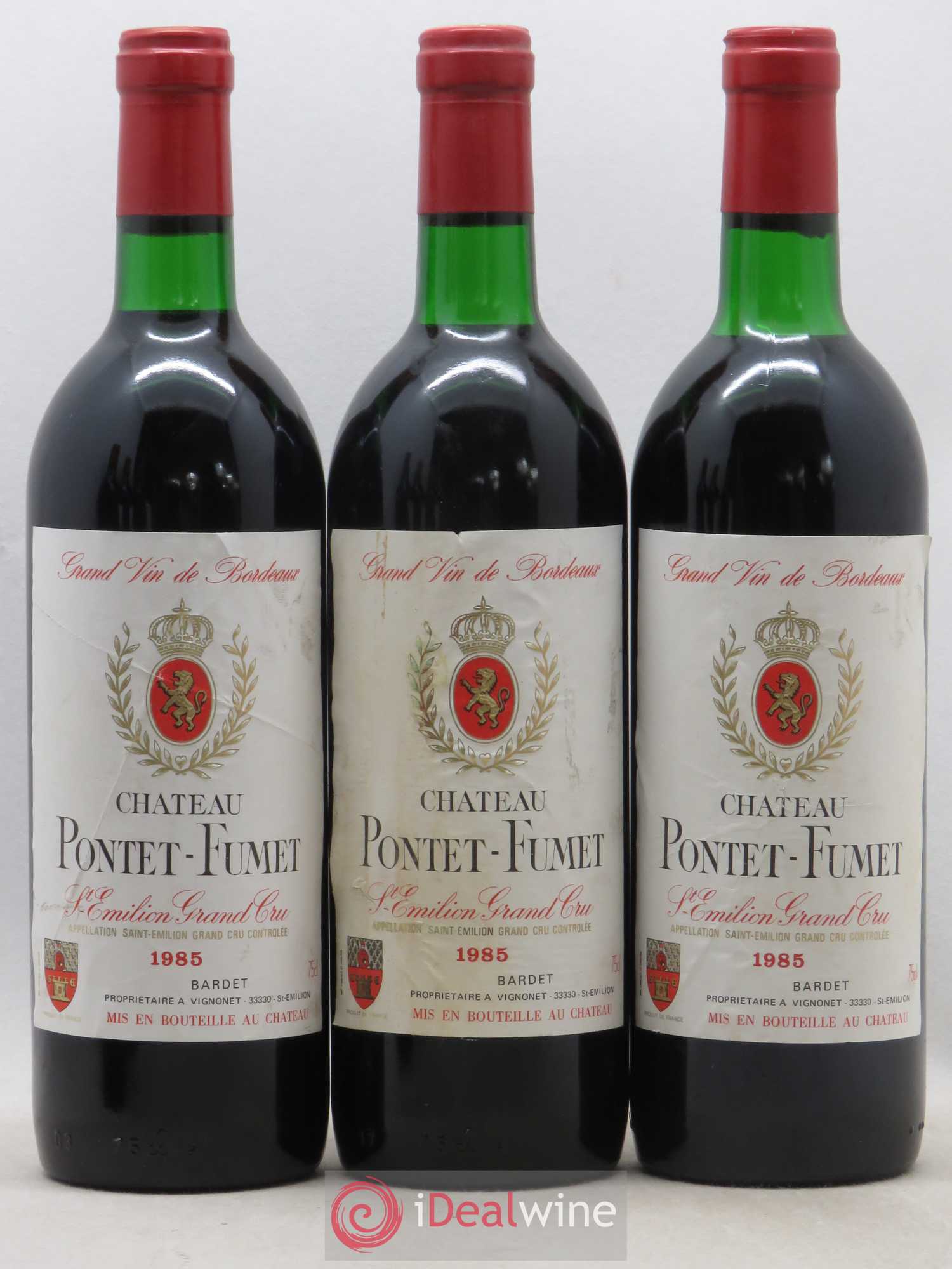 Pontet-Fumet 1985 - Lot de 6 bouteilles - 1