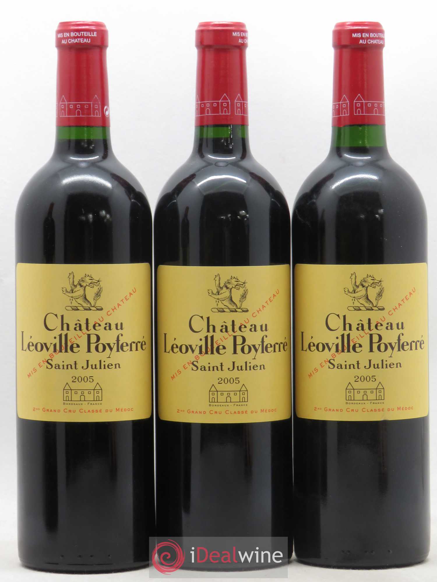 Château Léoville Poyferré 2ème Grand Cru Classé 2005 - Lot de 12 bouteilles - 3