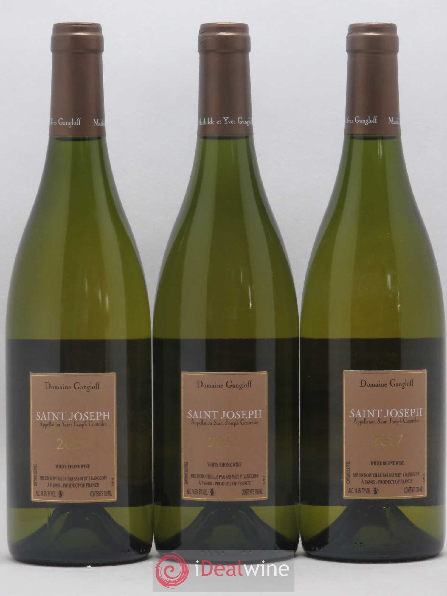 Saint-Joseph Gangloff (Domaine) 2017 - Lot de 3 bouteilles - 1