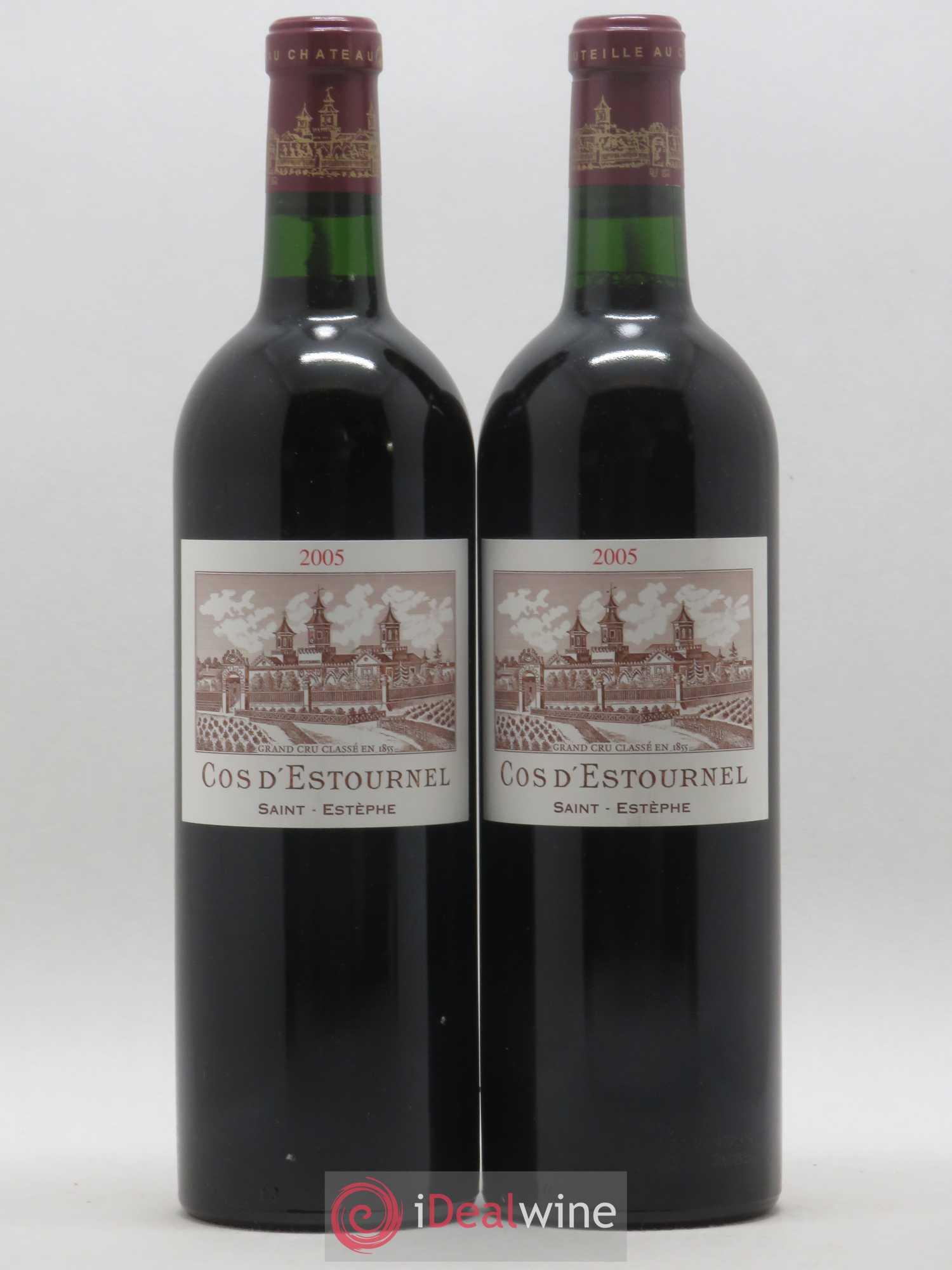 Cos d'Estournel 2ème Grand Cru Classé 2005 - Lot de 2 bouteilles - 0