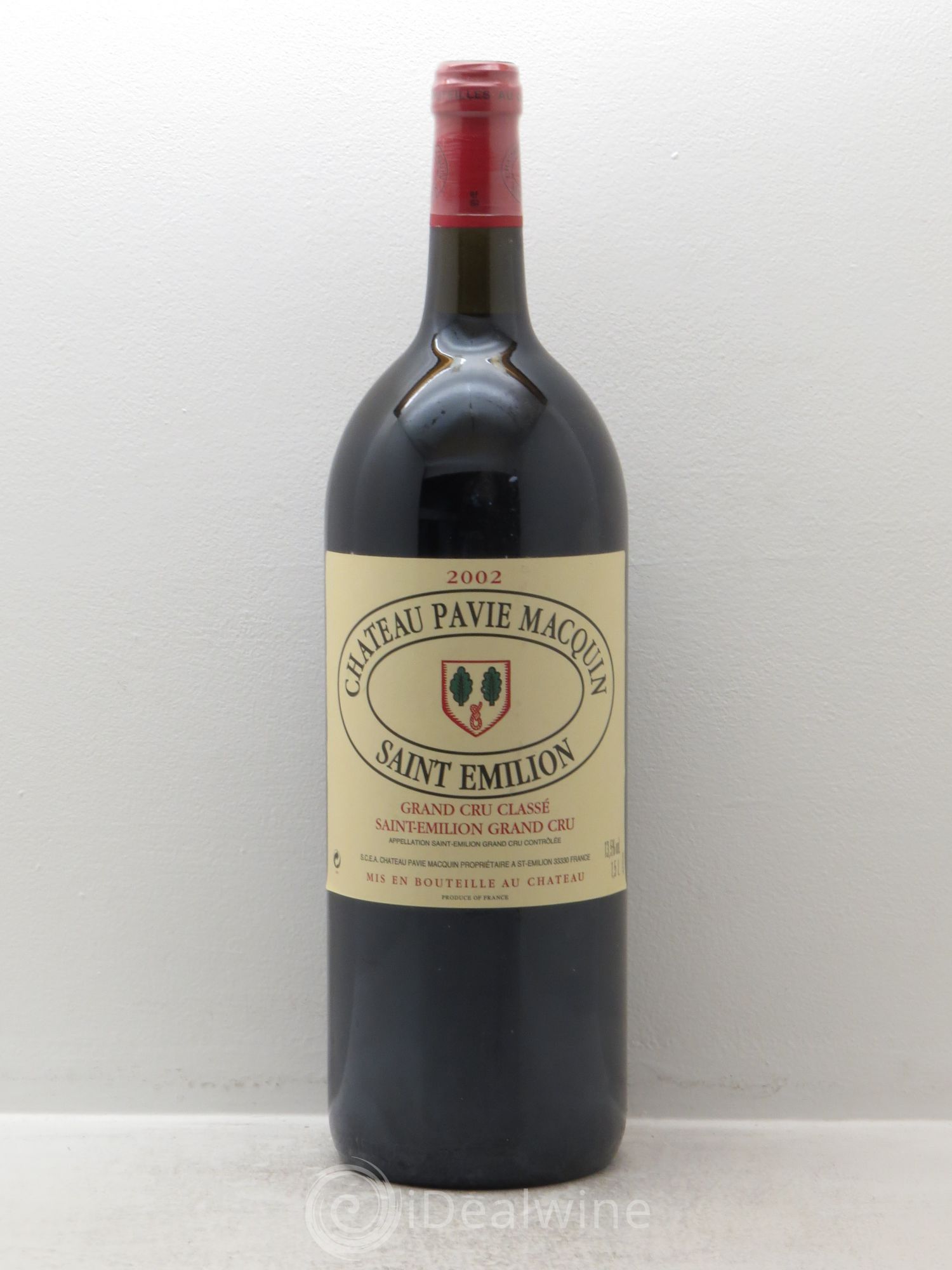 Château Pavie Macquin 1er Grand Cru Classé B 2002 - Lot de 1 magnum - 0