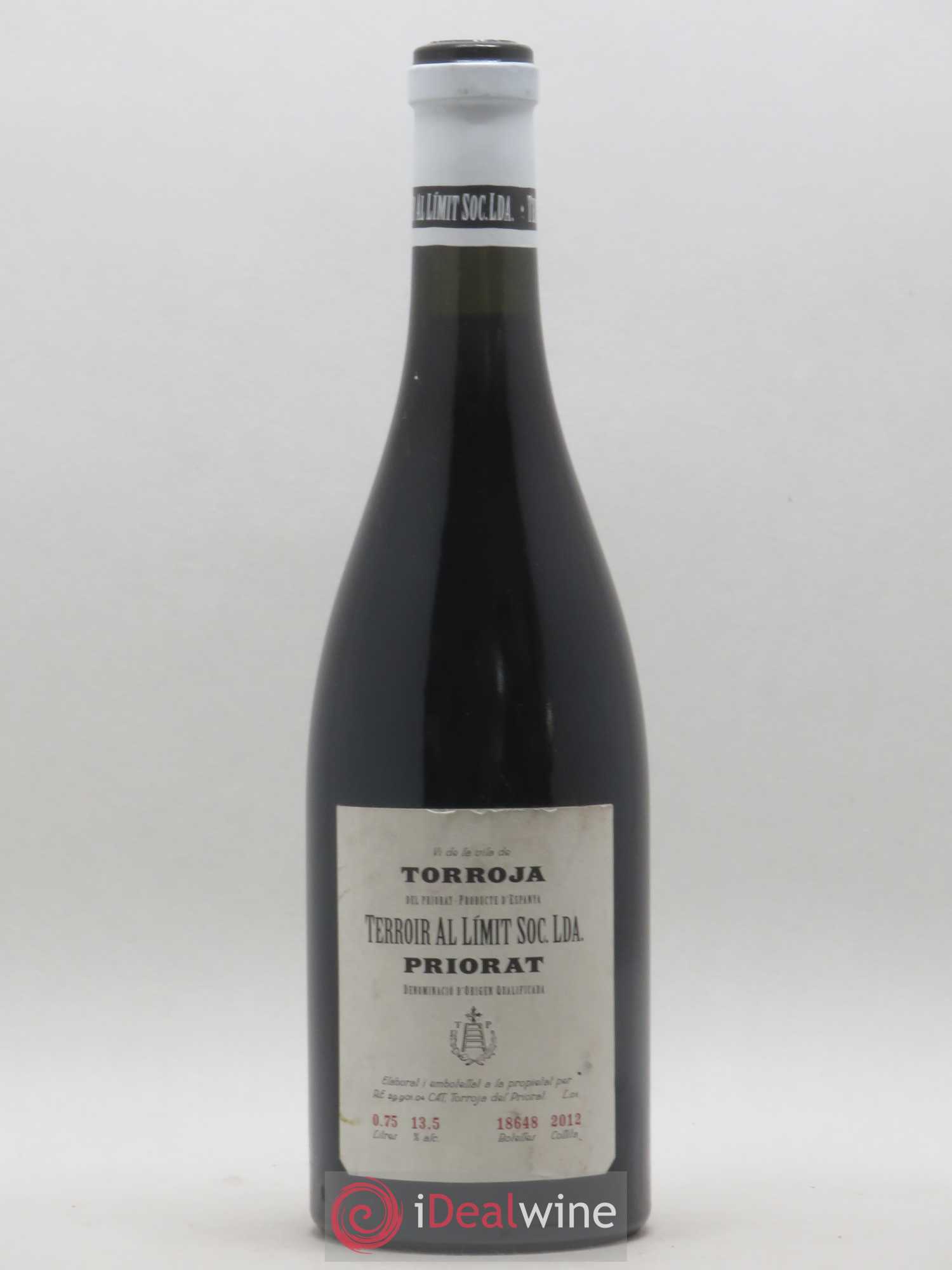 Priorat Terroir Al Limit Torroja Dominik Hubert 2012 - Lot de 1 bouteille - 0