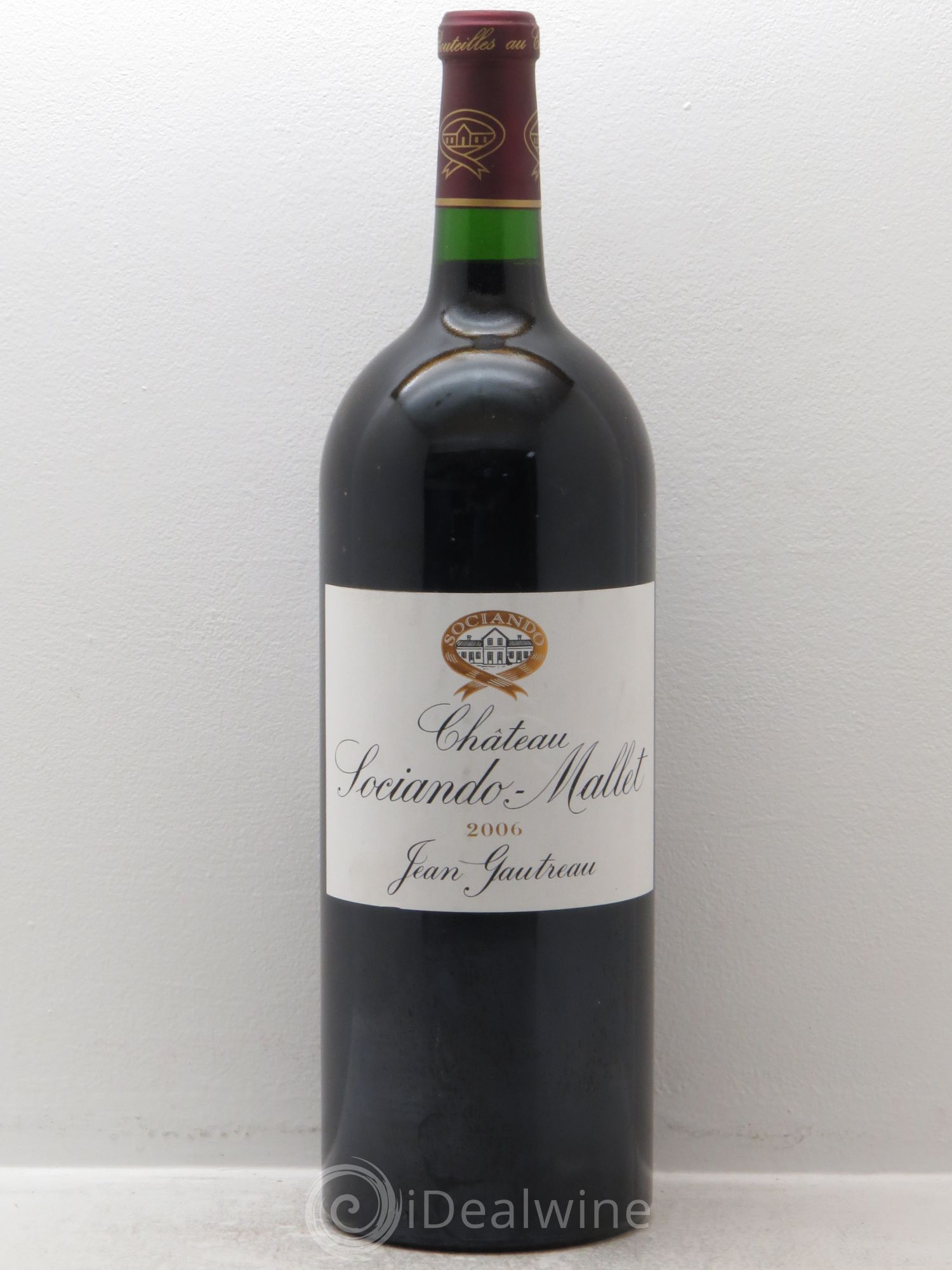 Château Sociando Mallet 2006 - Lot de 1 magnum - 0