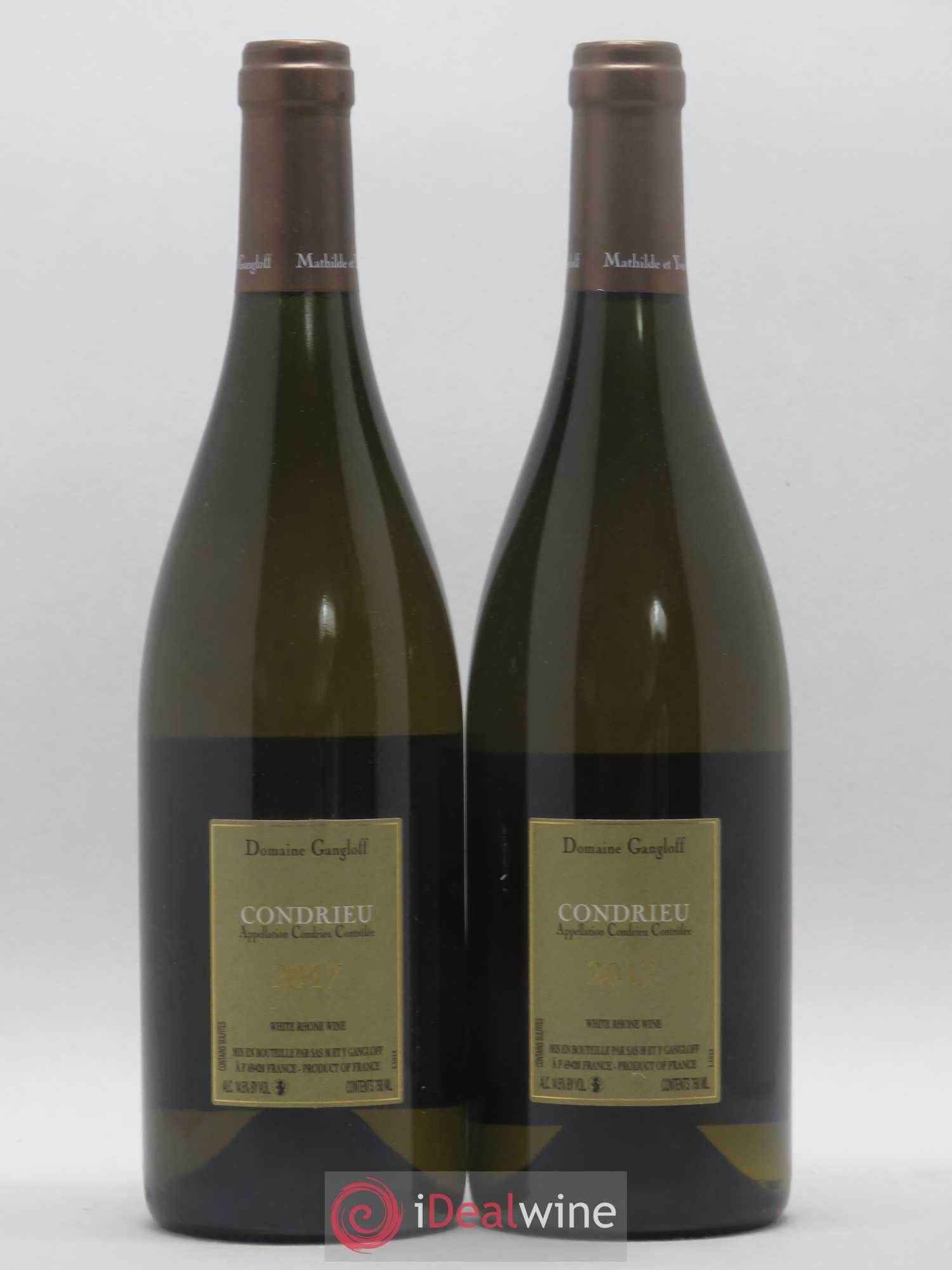 Condrieu Domaine Gangloff (Domaine) 2017 - Lot de 2 bouteilles - 1