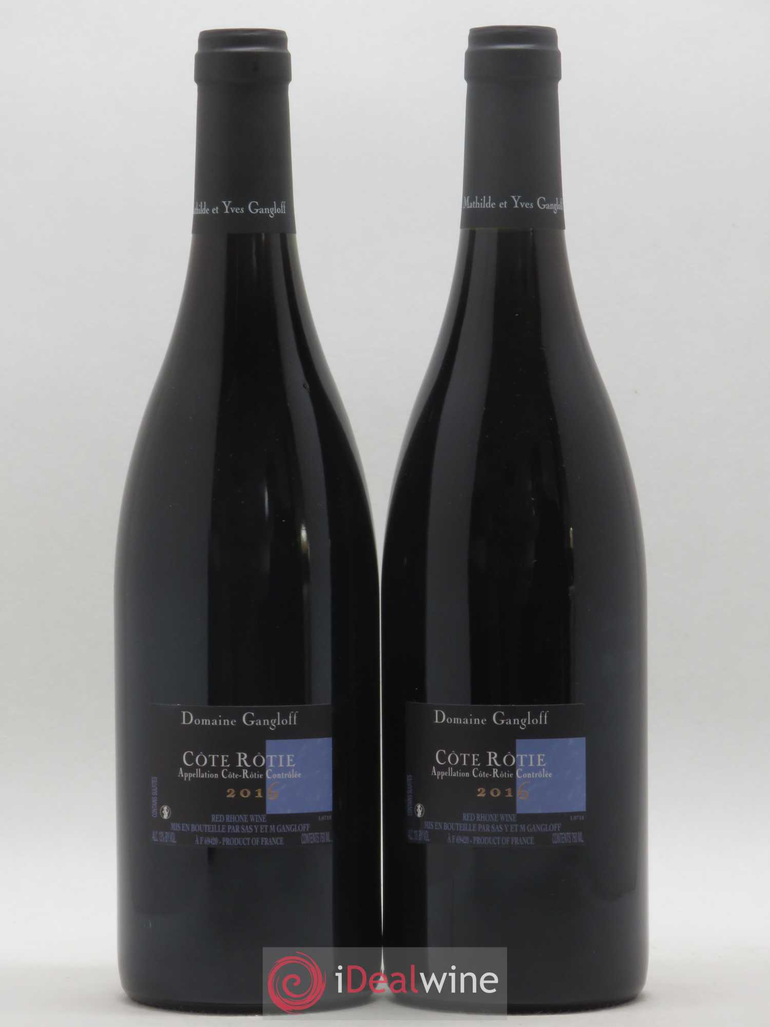 Côte-Rôtie La Barbarine Gangloff (Domaine) 2016 - Lot de 2 bouteilles - 1