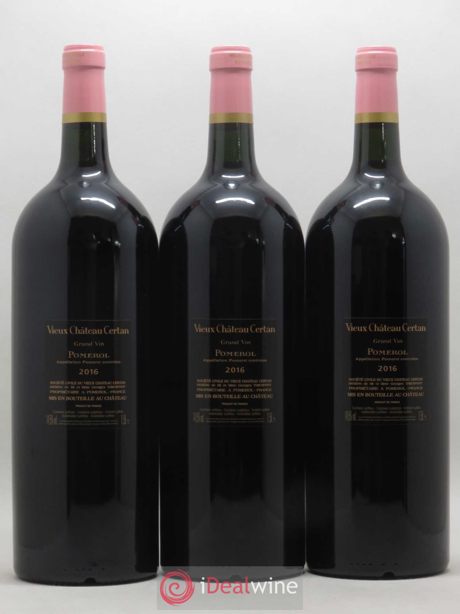 Vieux Château Certan 2016 - Lot de 3 magnums - 1