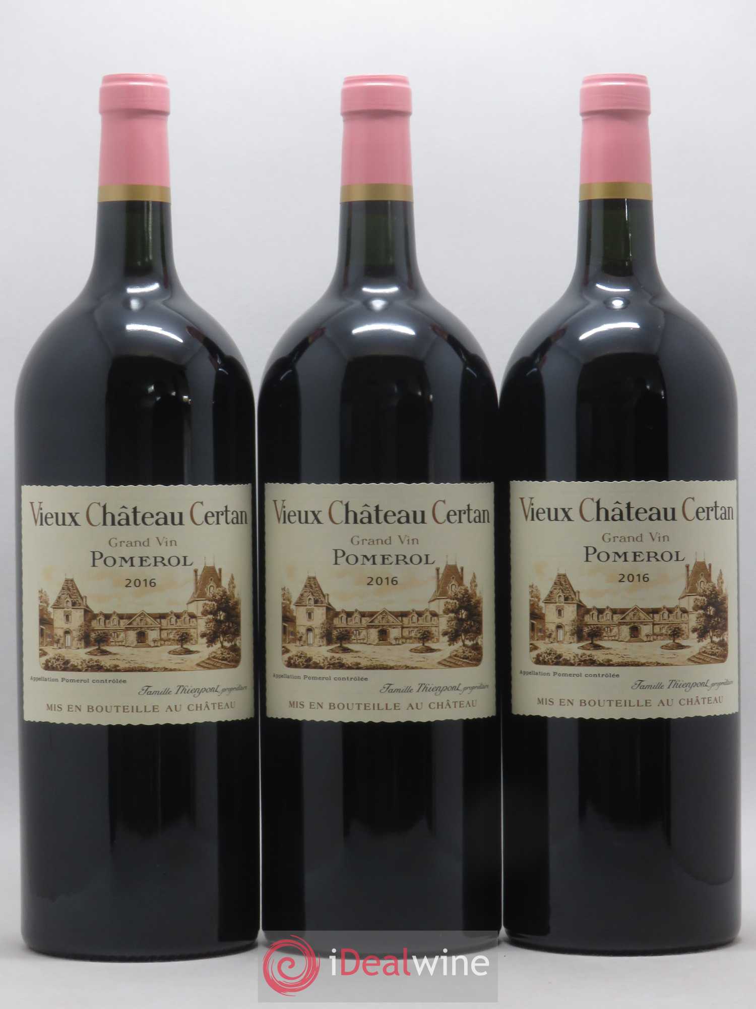 Vieux Château Certan 2016 - Lot de 3 magnums - 0