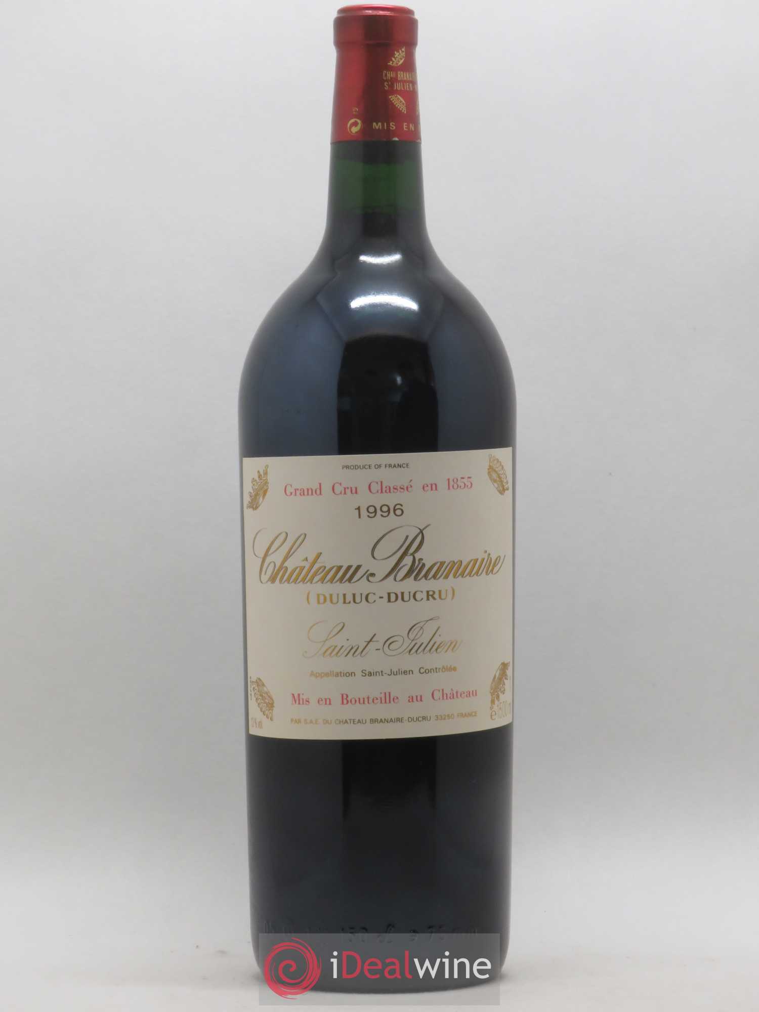 Château Branaire Ducru 4ème Grand Cru Classé 1996 - Lot de 1 magnum - 0