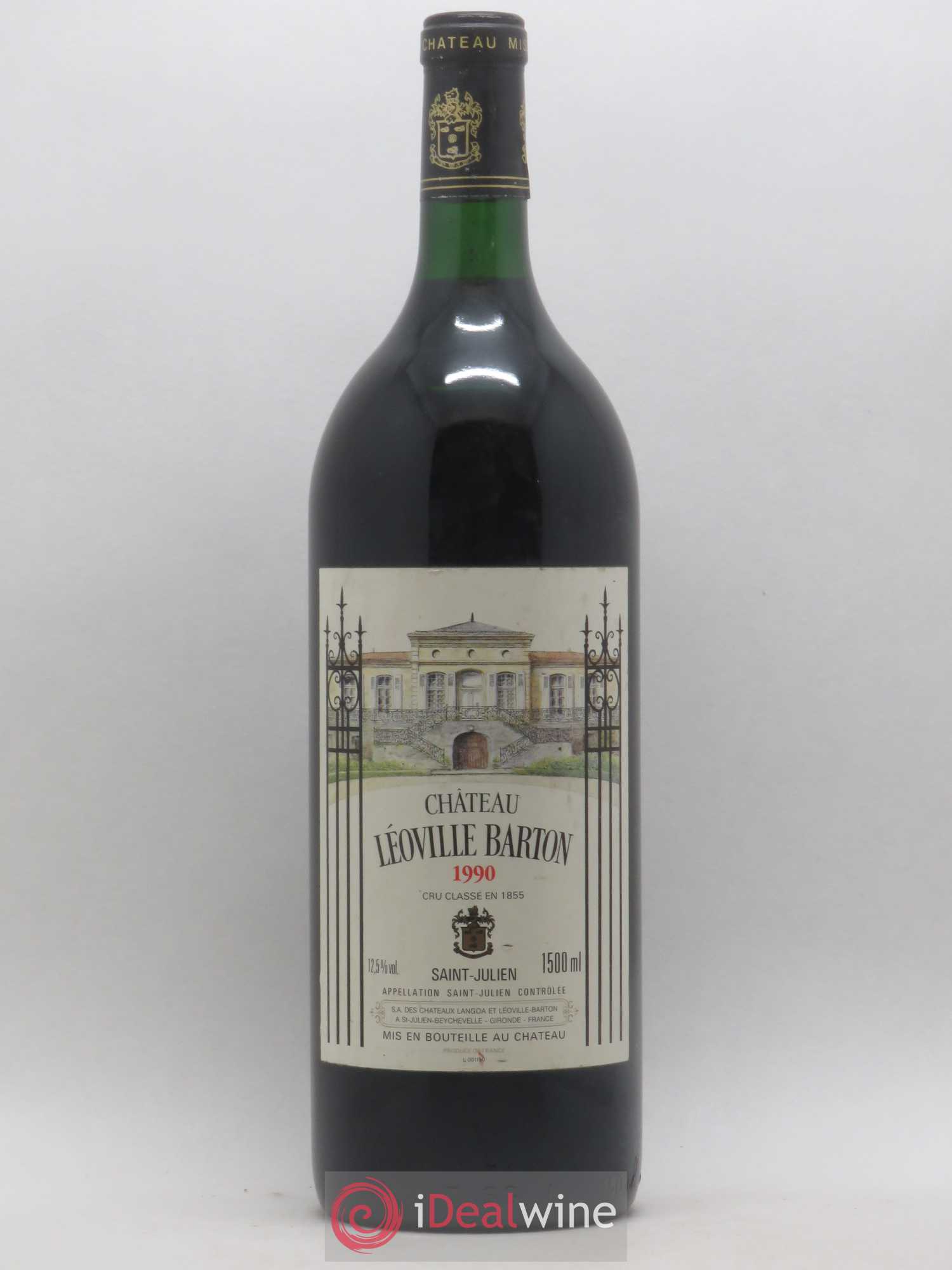 Château Léoville Barton 2ème Grand Cru Classé 1990 - Lot de 1 magnum - 0