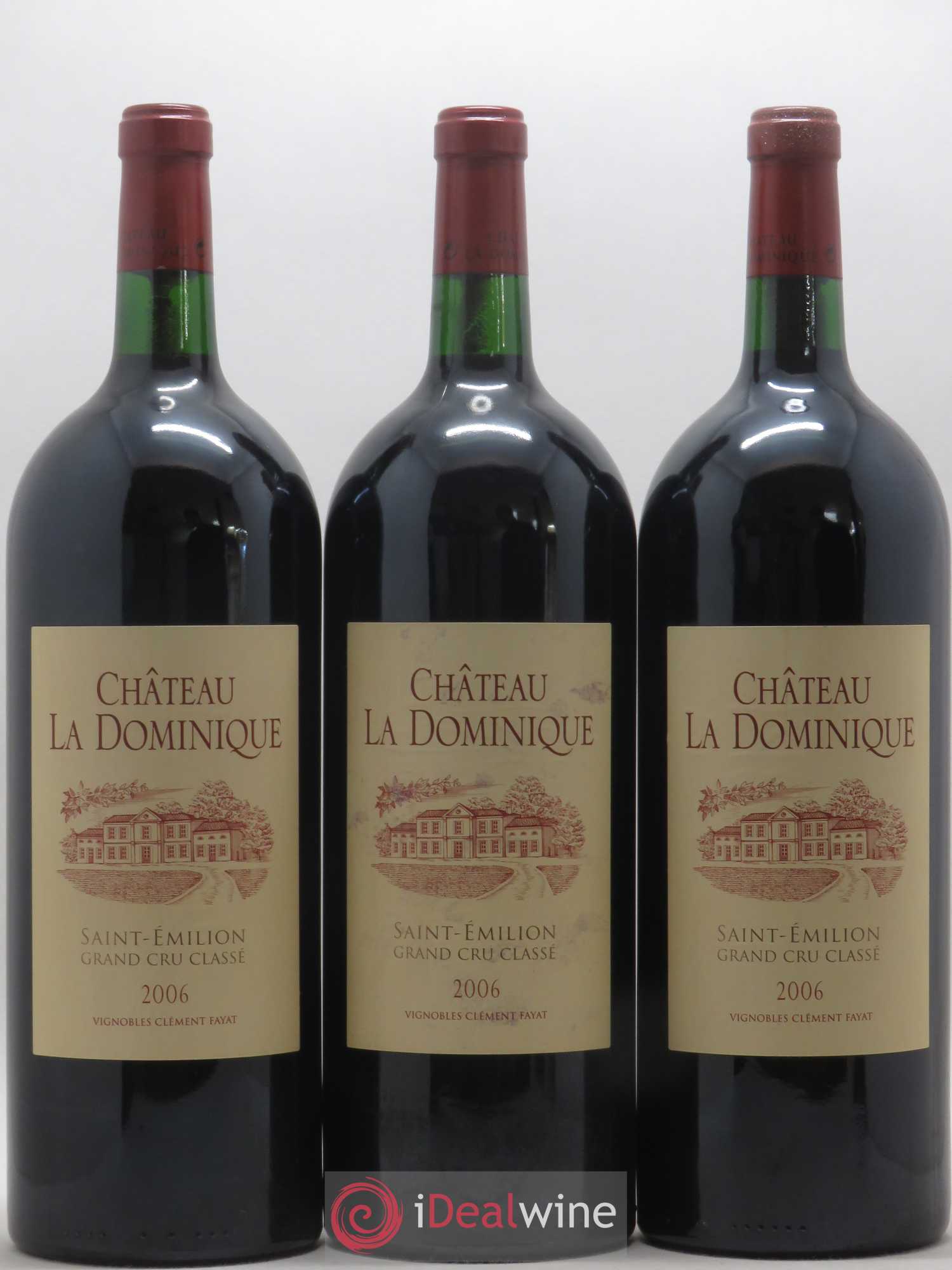 Château la Dominique Grand Cru Classé 2006 - Lot de 6 magnums - 1