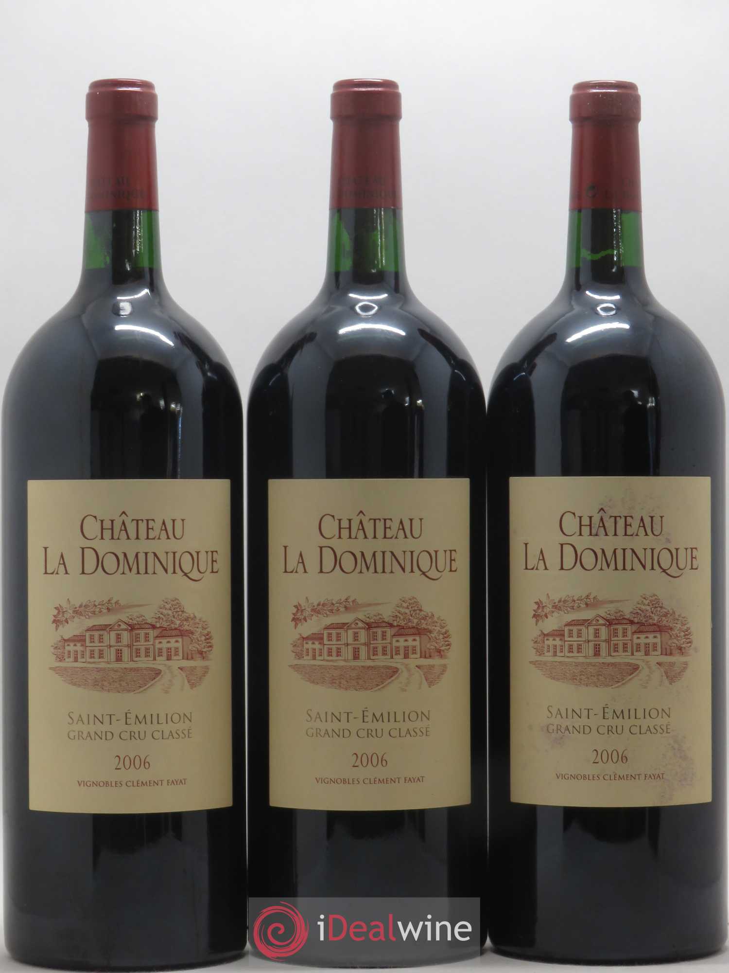 Château la Dominique Grand Cru Classé 2006 - Lot de 6 magnums - 2