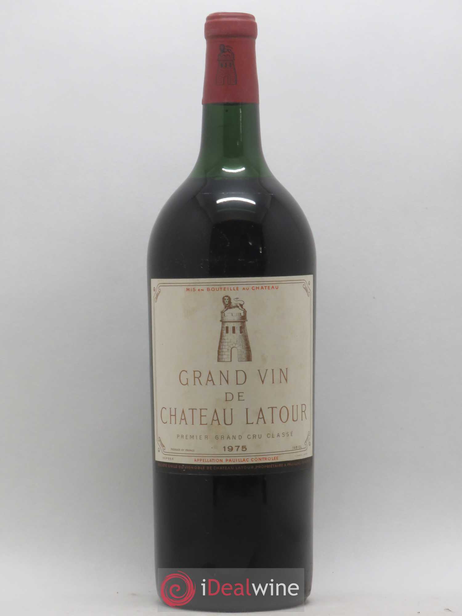 Château Latour 1er Grand Cru Classé 1975 - Lot de 1 magnum - 0