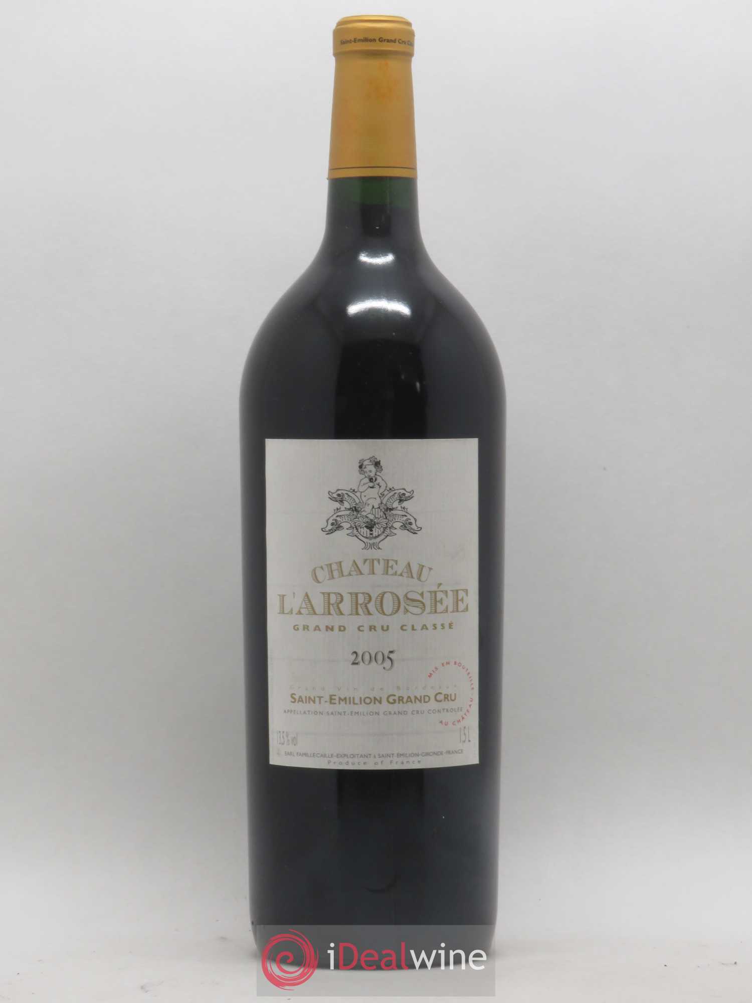 Château l' Arrosée Grand Cru Classé 2005 - Lot de 1 magnum - 0