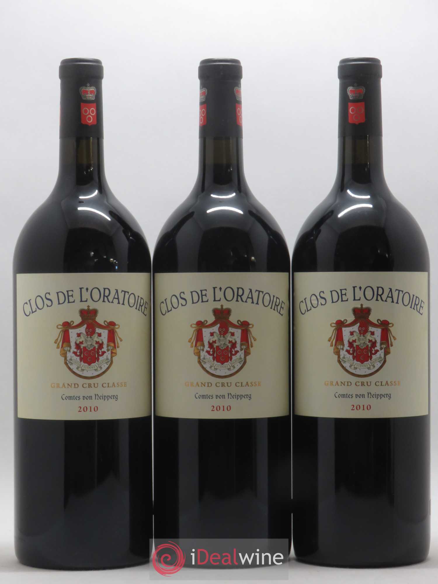 Clos de l'Oratoire Grand Cru Classé 2010 - Lot de 6 magnums - 1