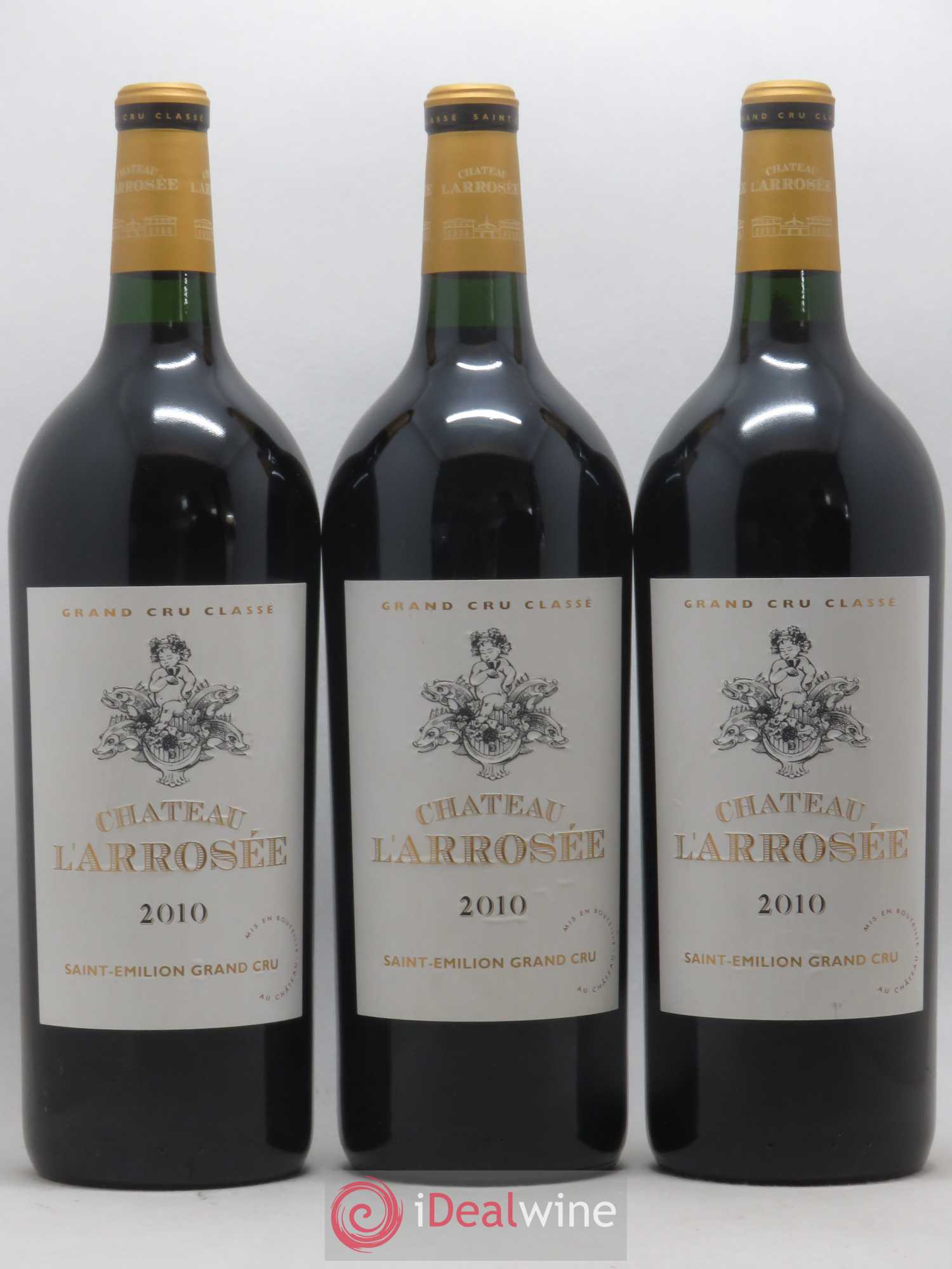 Château l' Arrosée Grand Cru Classé 2010 - Lot de 6 magnums - 2